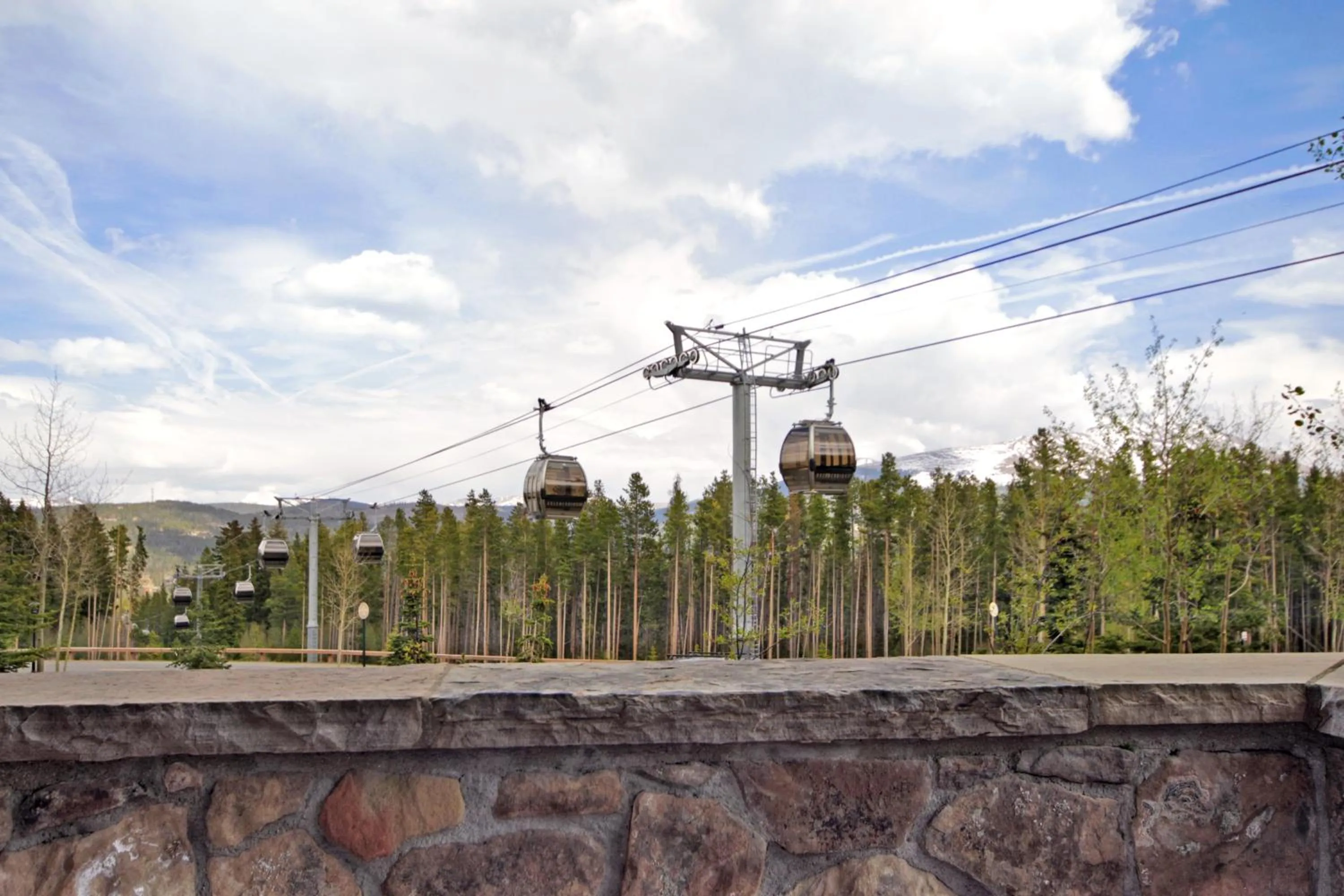 Skiing in Crystal Peak Lodge By Vail Resorts