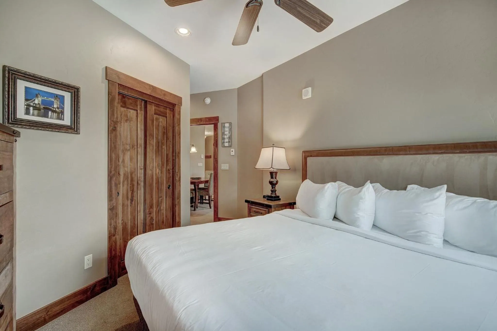 Photo of the whole room, Bed in Crystal Peak Lodge By Vail Resorts