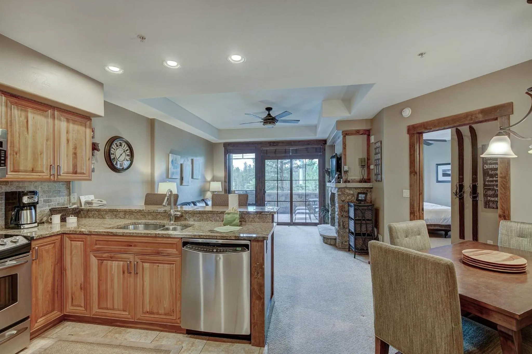 Kitchen or kitchenette in Crystal Peak Lodge By Vail Resorts