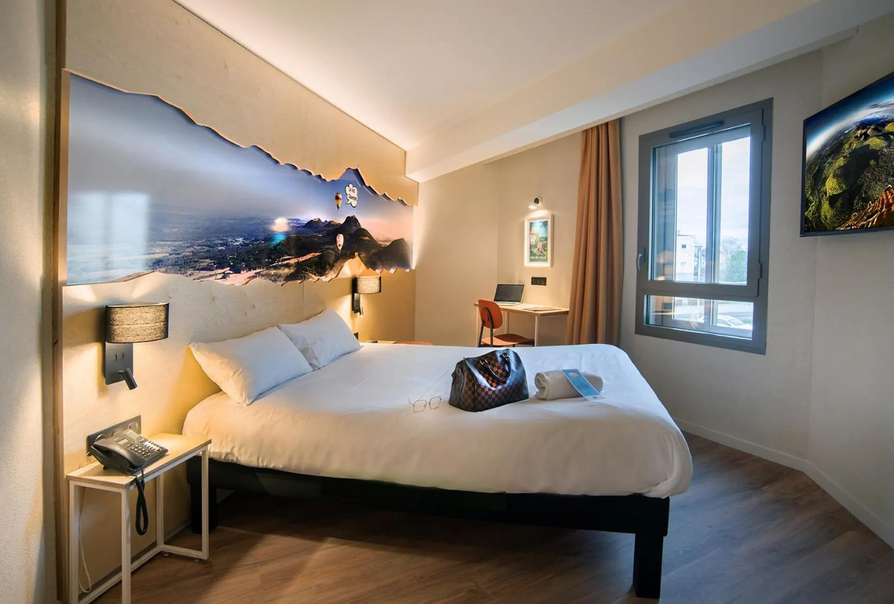 Bed in ibis Styles Clermont-Ferrand Aéroport