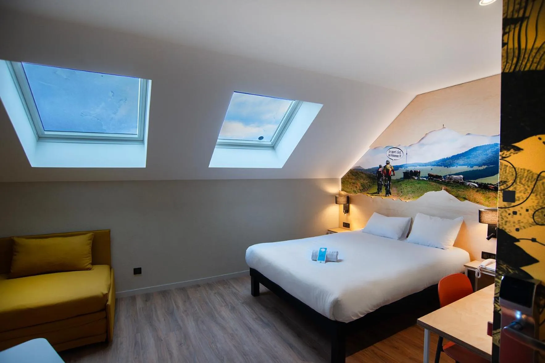 Bed in ibis Styles Clermont-Ferrand Aéroport