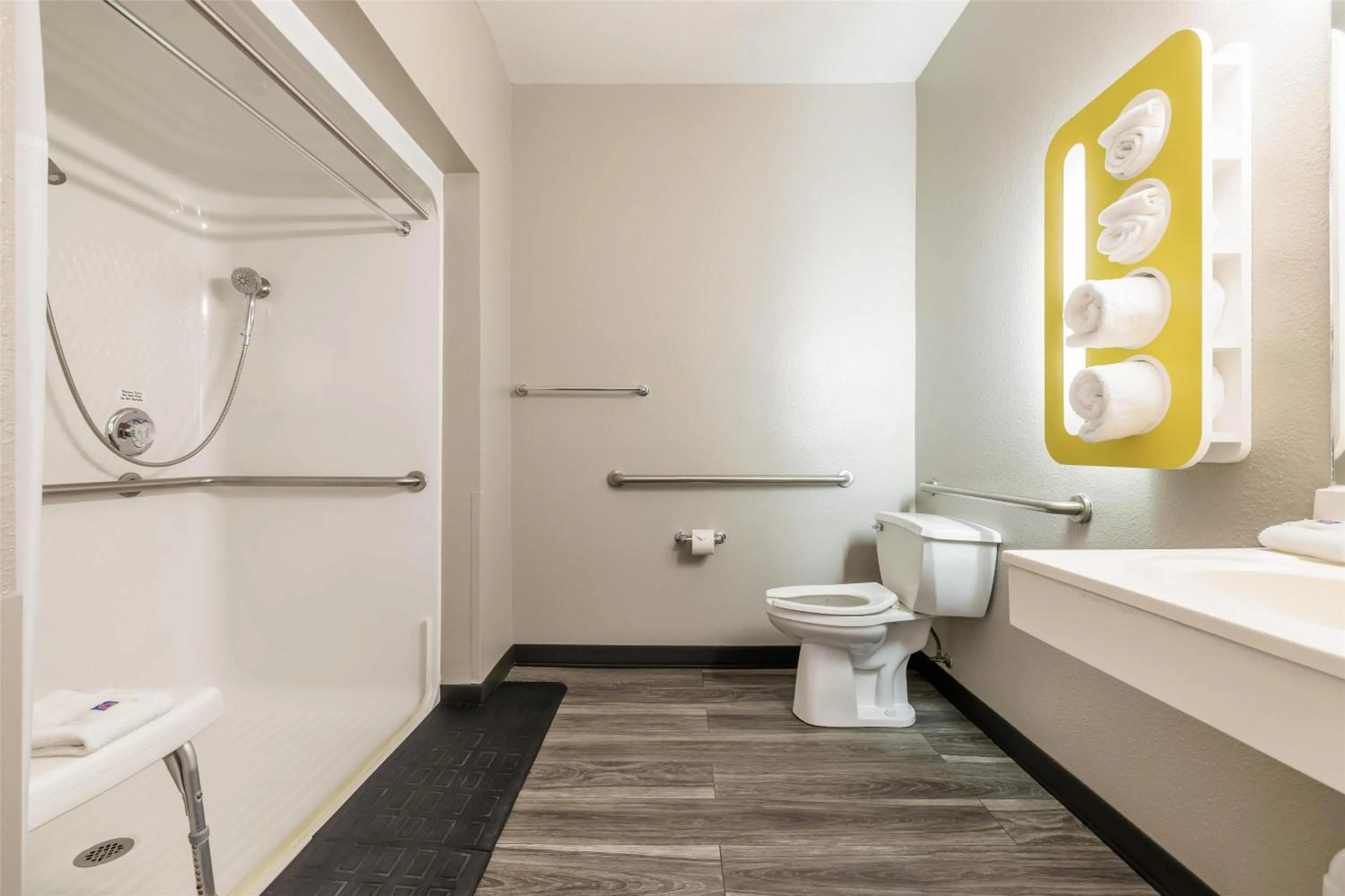 Shower in Motel 6-Missoula, MT