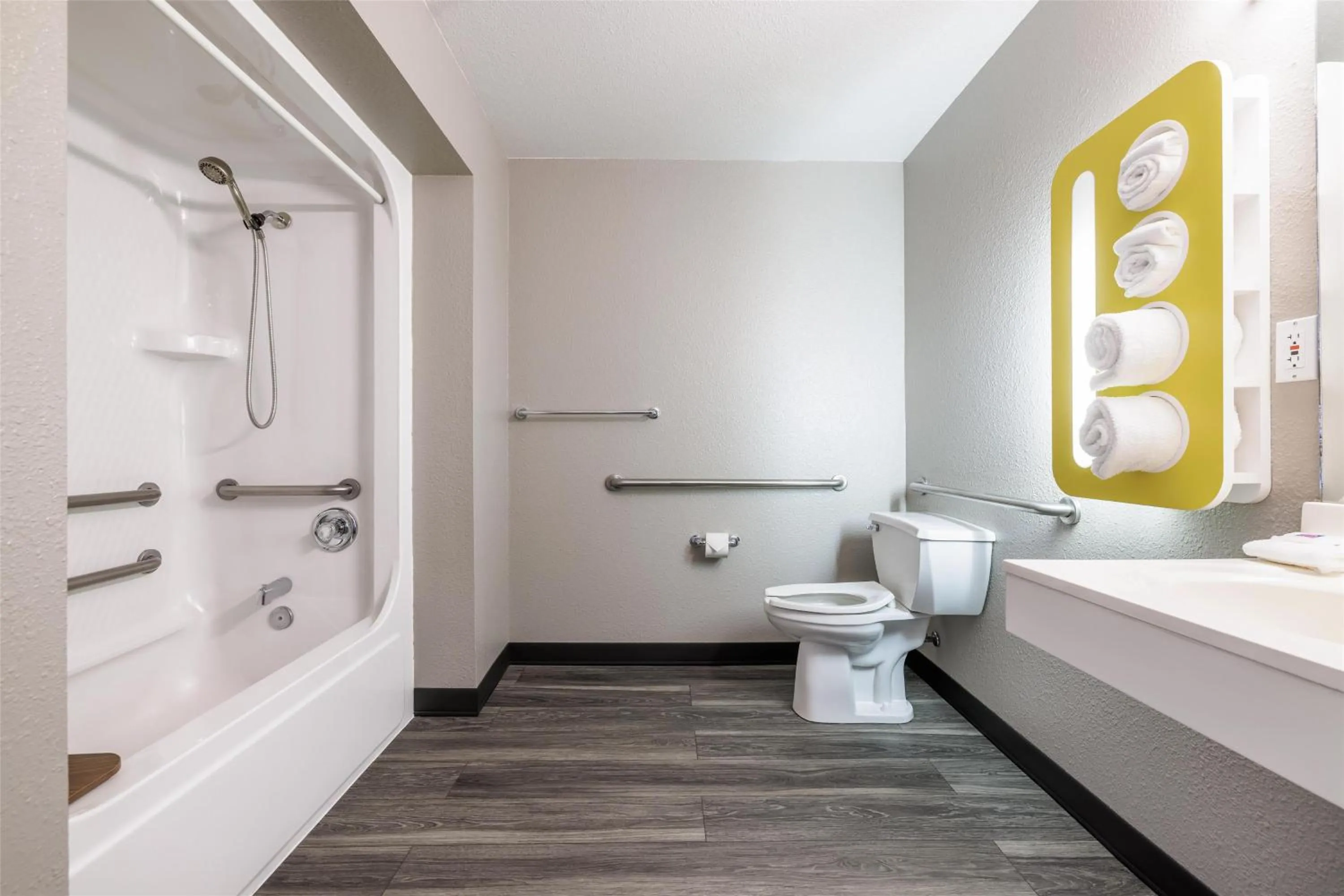 Shower in Motel 6-Missoula, MT