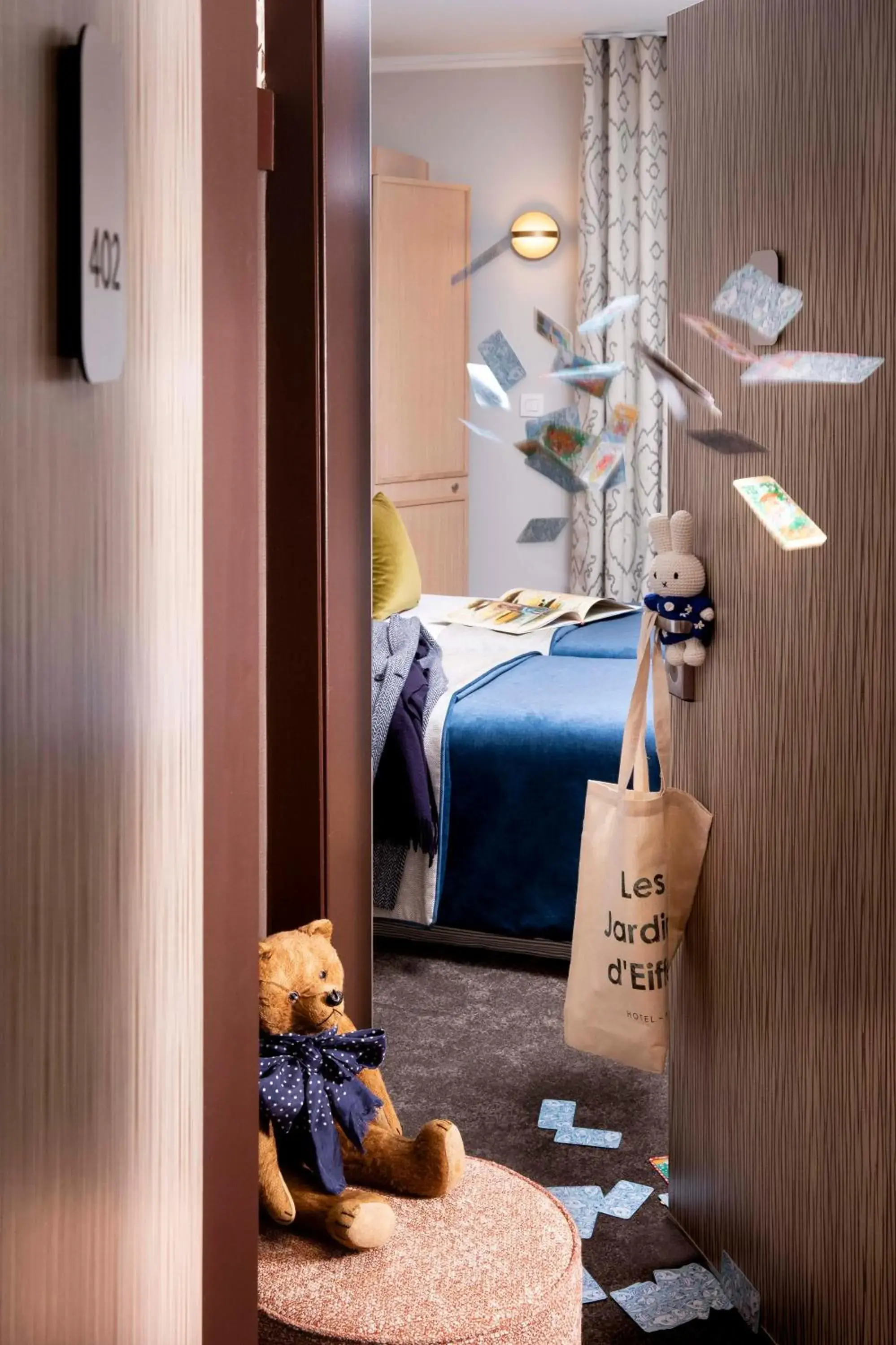 Bedroom, Bed in Jardins Eiffel Bedroom, Bed in Jardins Eiffel