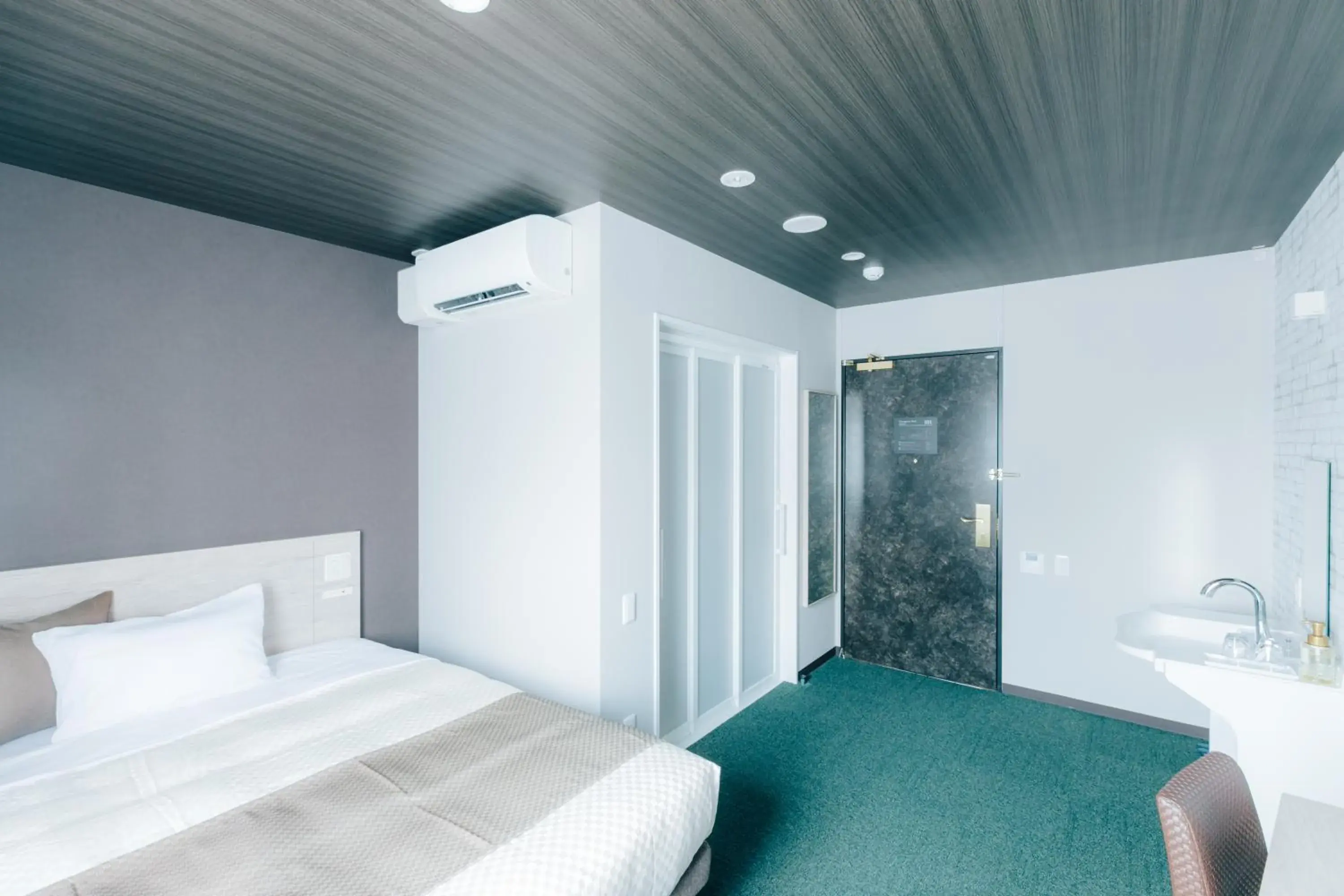 Bed in The Celecton Kurashiki Mizushima Bed in The Celecton Kurashiki Mizushima