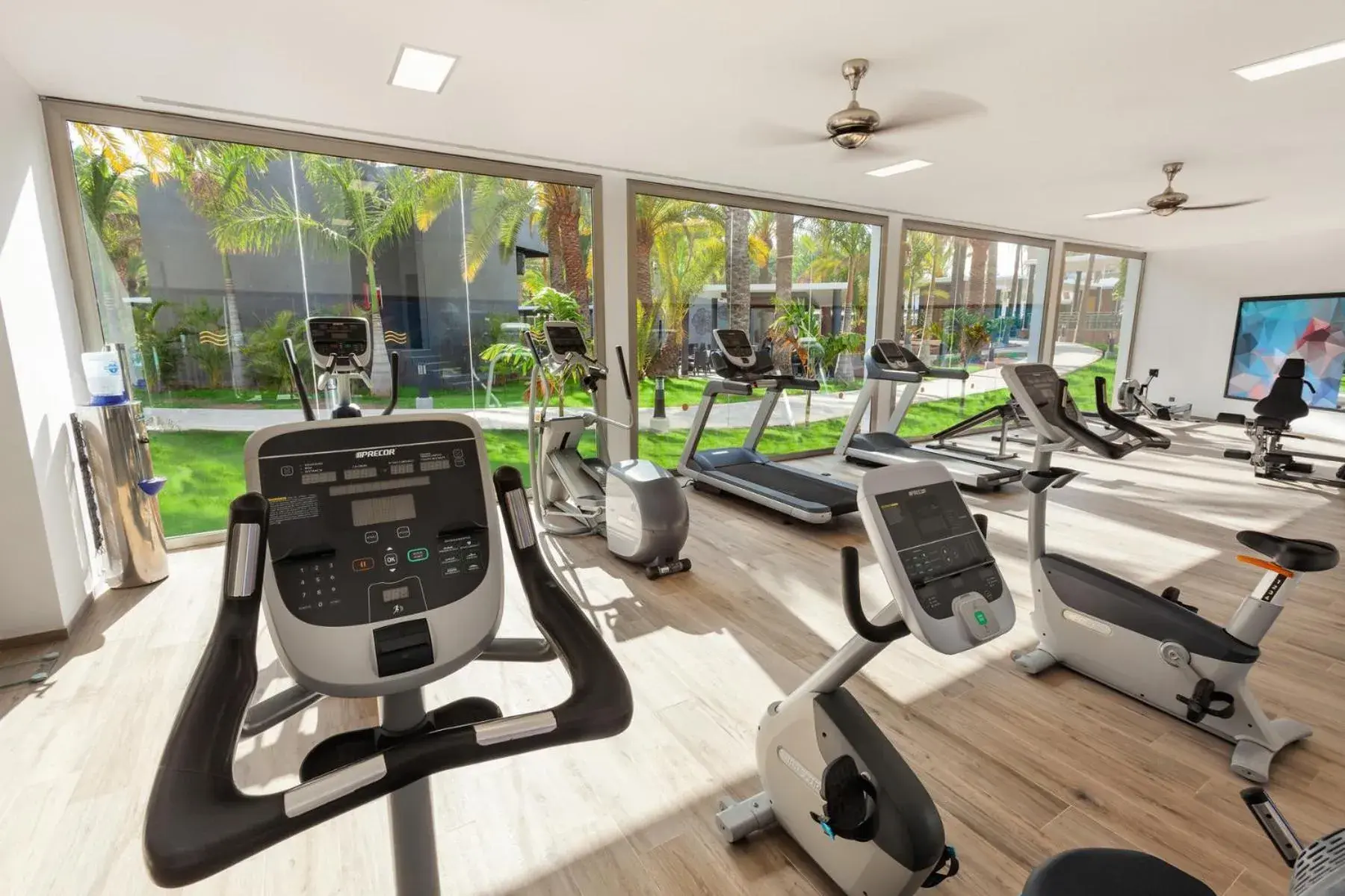 Fitness centre/facilities in Hotel Riu Palace Oasis Fitness centre/facilities in Hotel Riu Palace Oasis