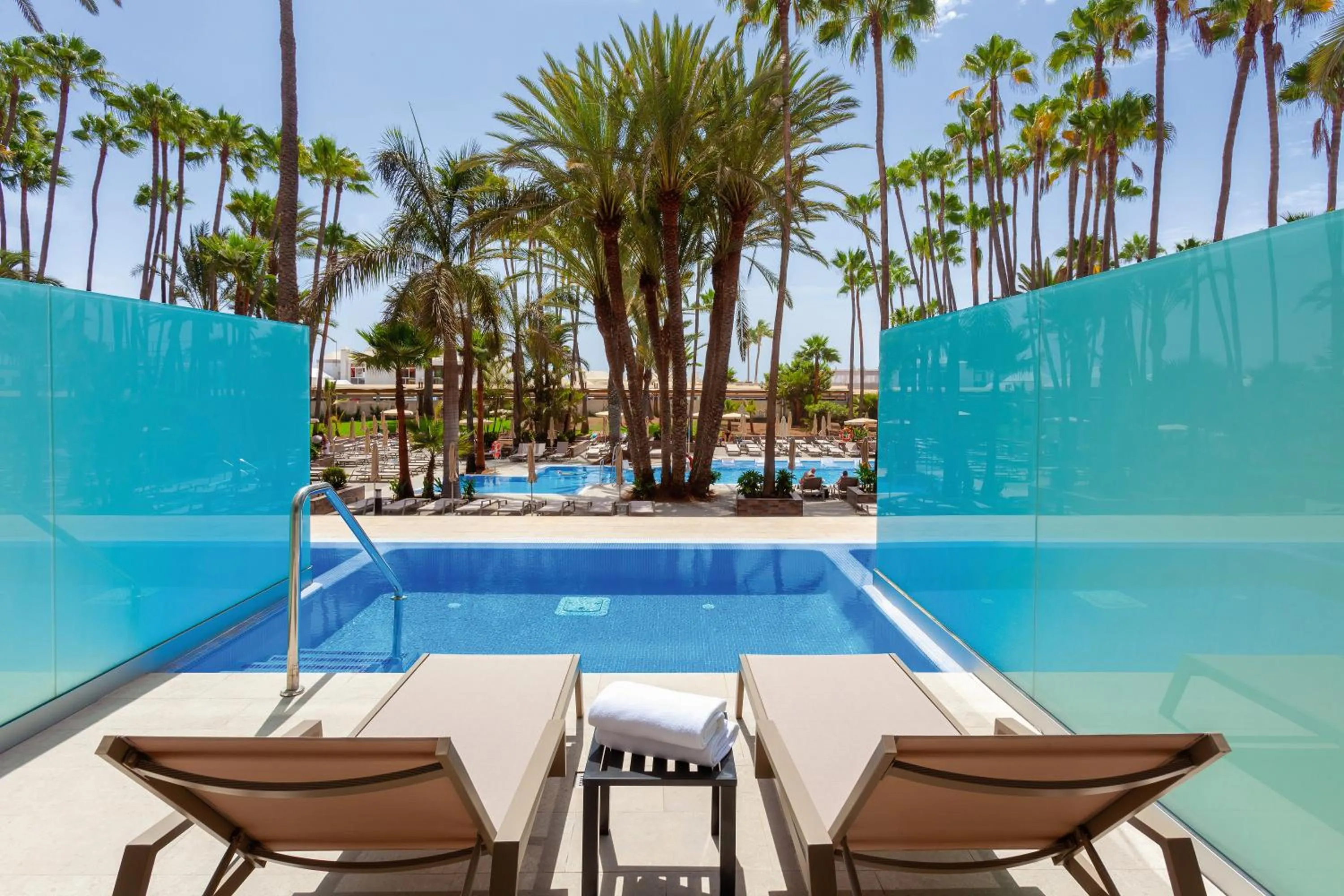Balcony/Terrace in Hotel Riu Palace Oasis