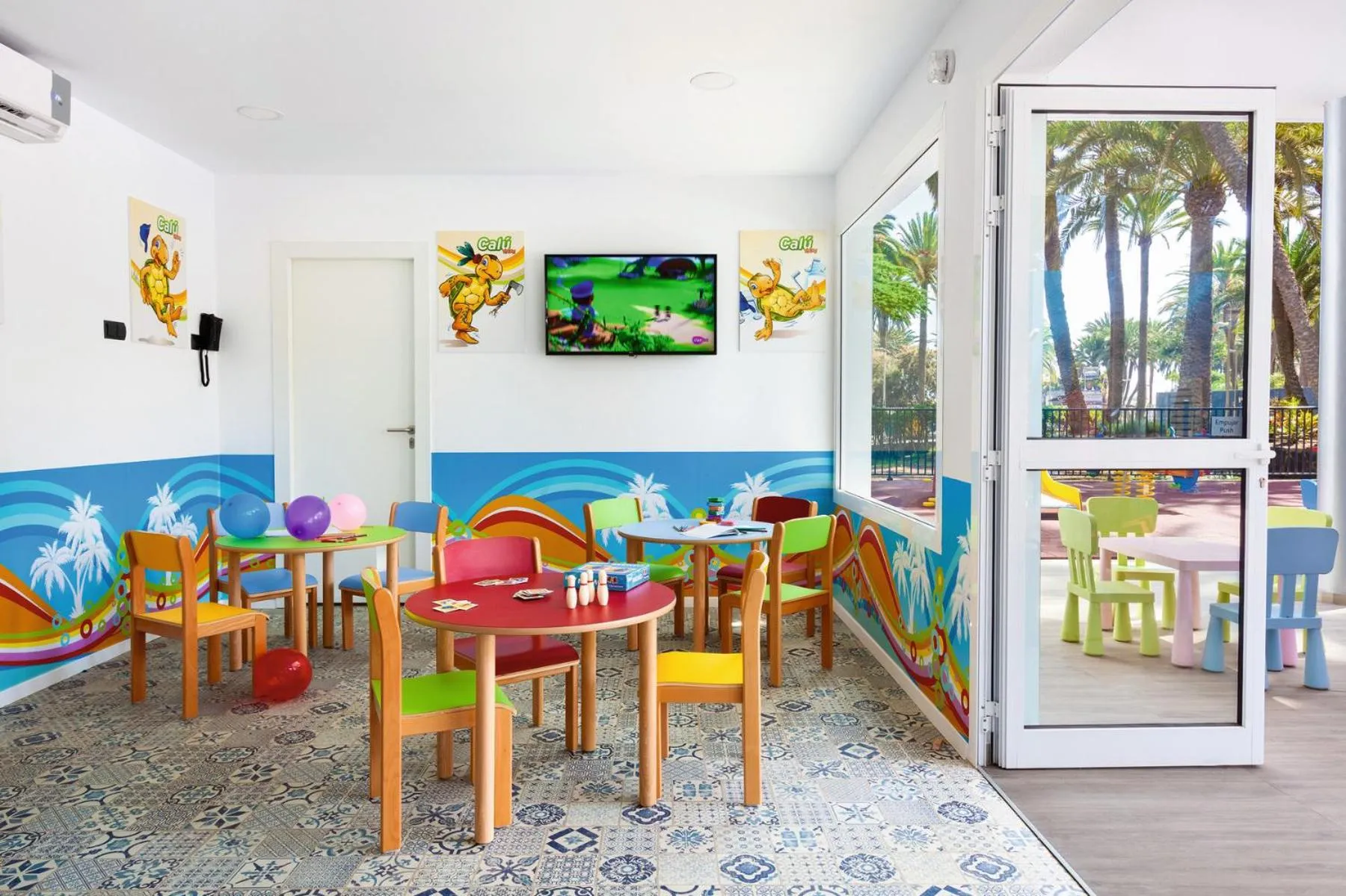 Children play ground in Hotel Riu Palace Oasis