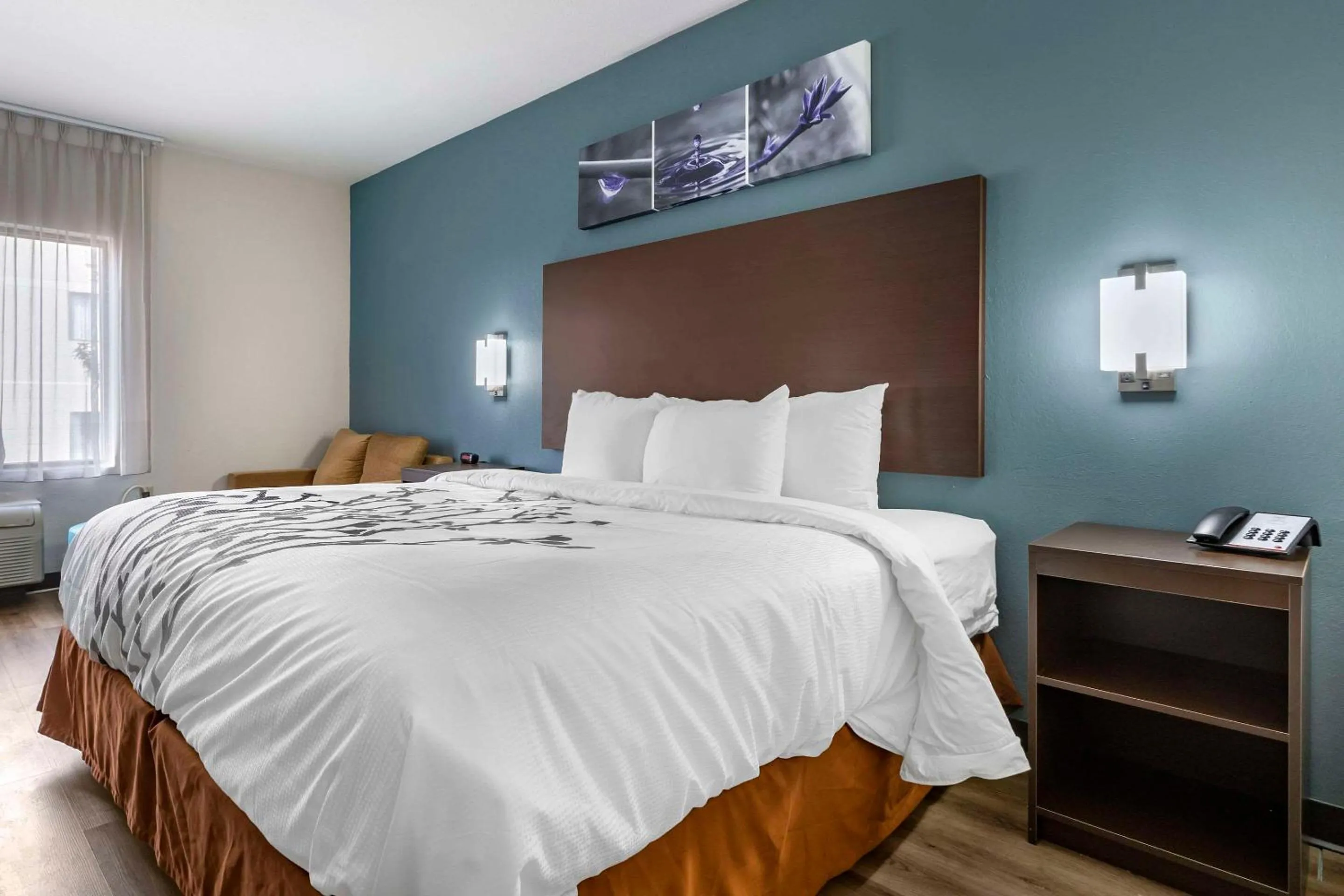 Bedroom, Bed in Sleep Inn & Suites Grovetown - Augusta West