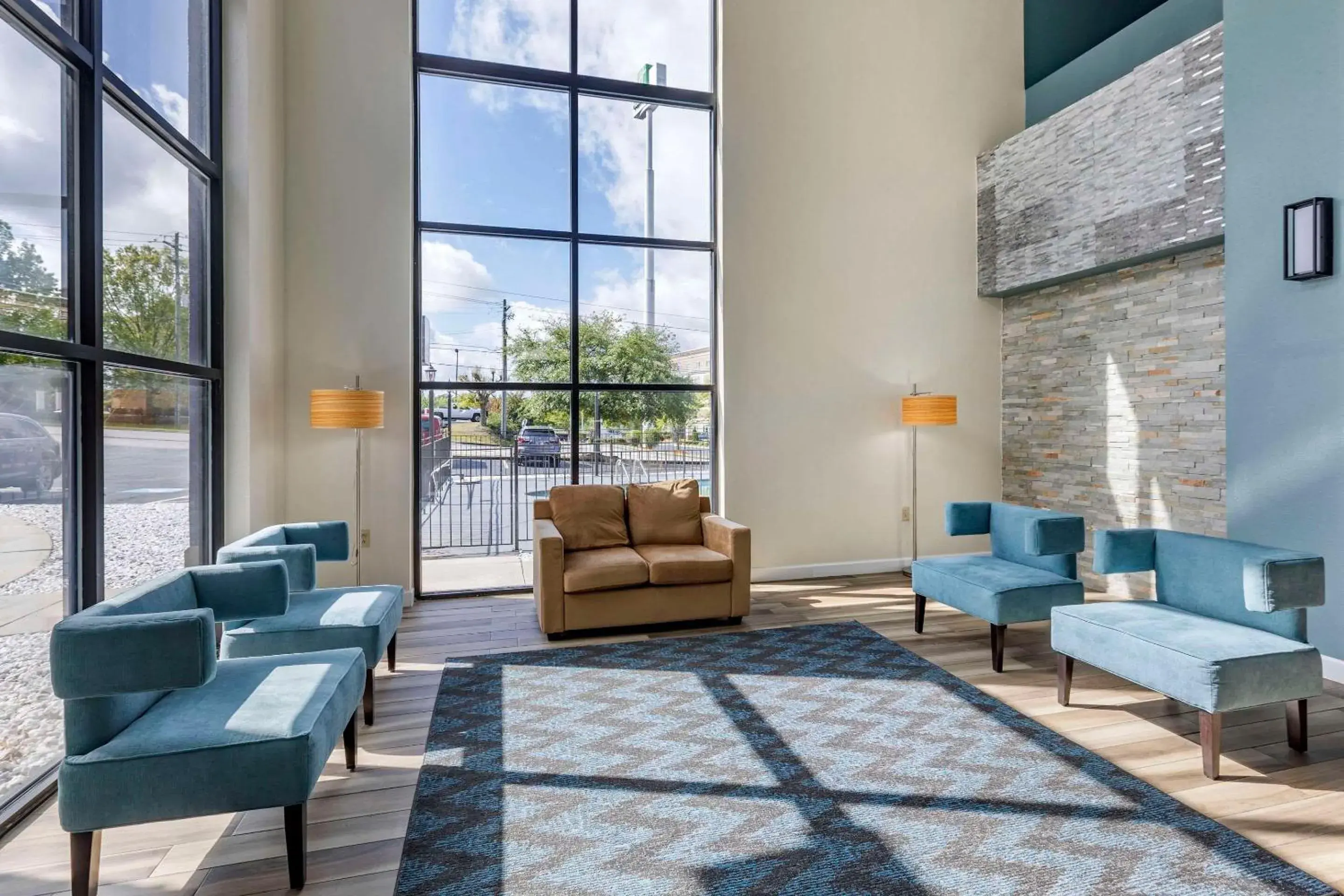 Lobby or reception in Sleep Inn & Suites Grovetown - Augusta West Lobby or reception in Sleep Inn & Suites Grovetown - Augusta West