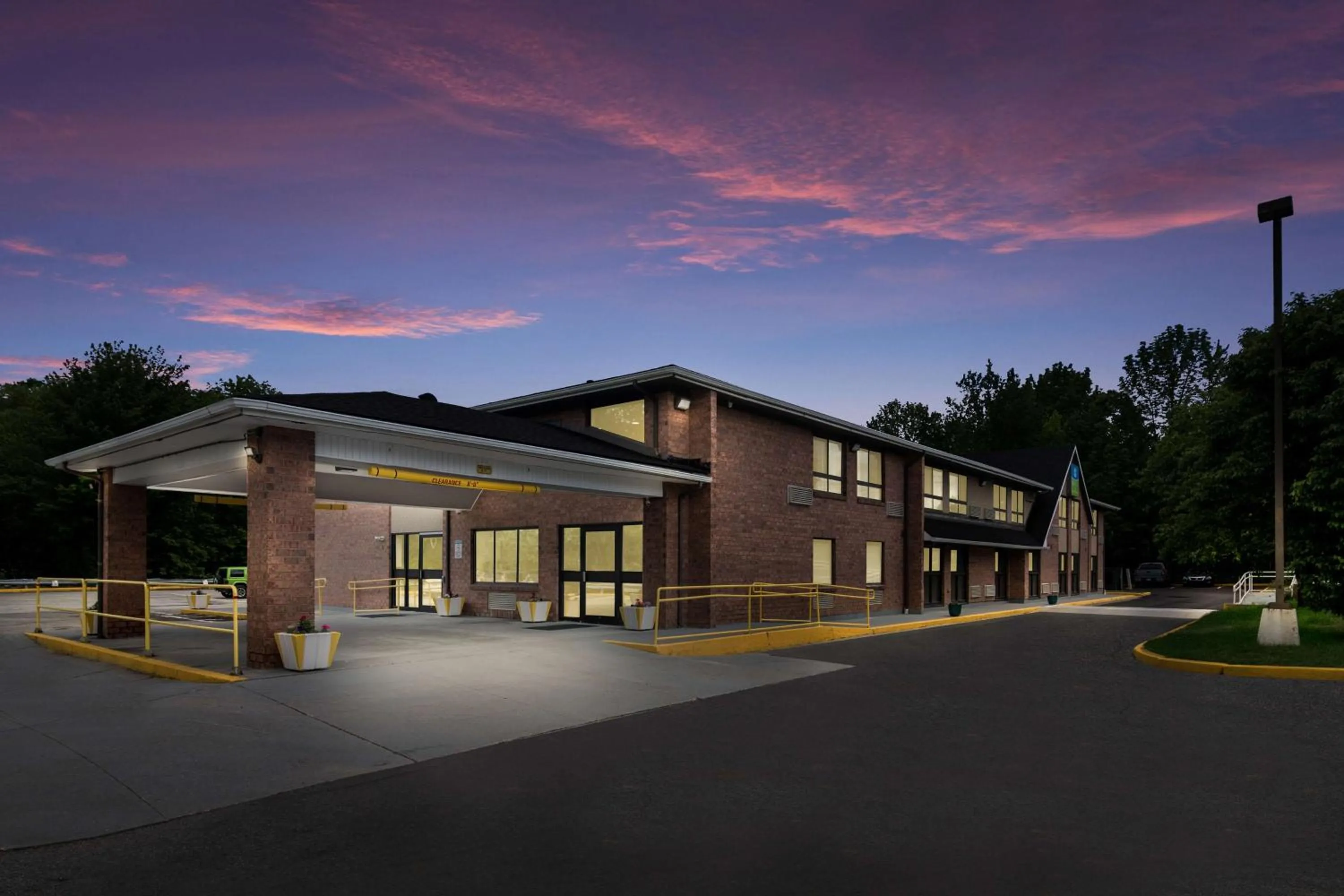 Property building in SureStay Hotel by Best Western Lewiston