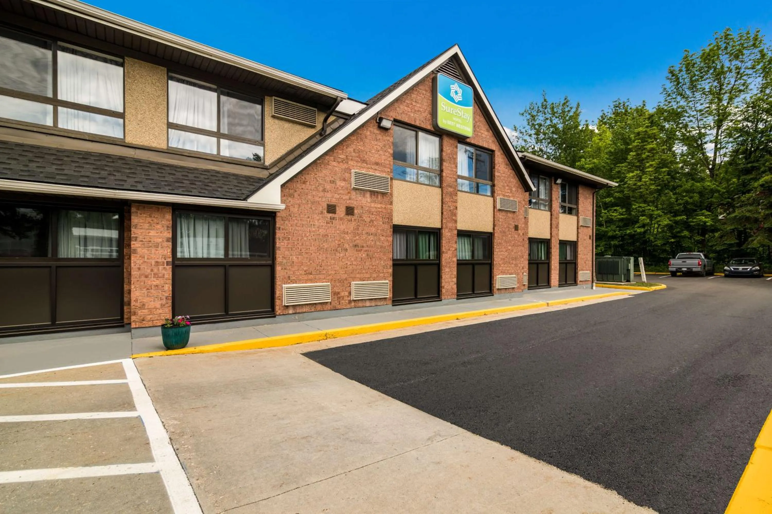 Property building in SureStay Hotel by Best Western Lewiston