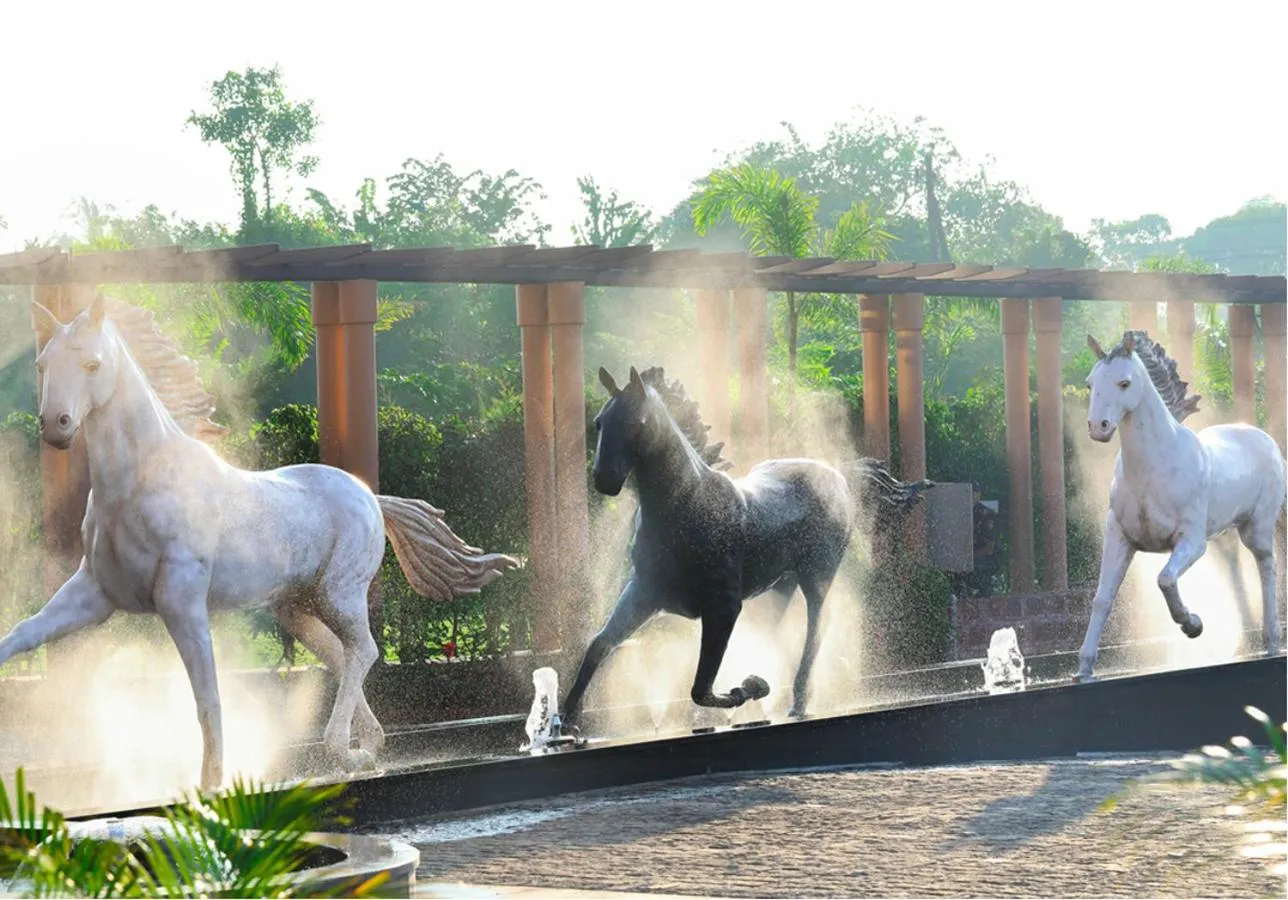 Facade/entrance in Regenta Resort Belagavi