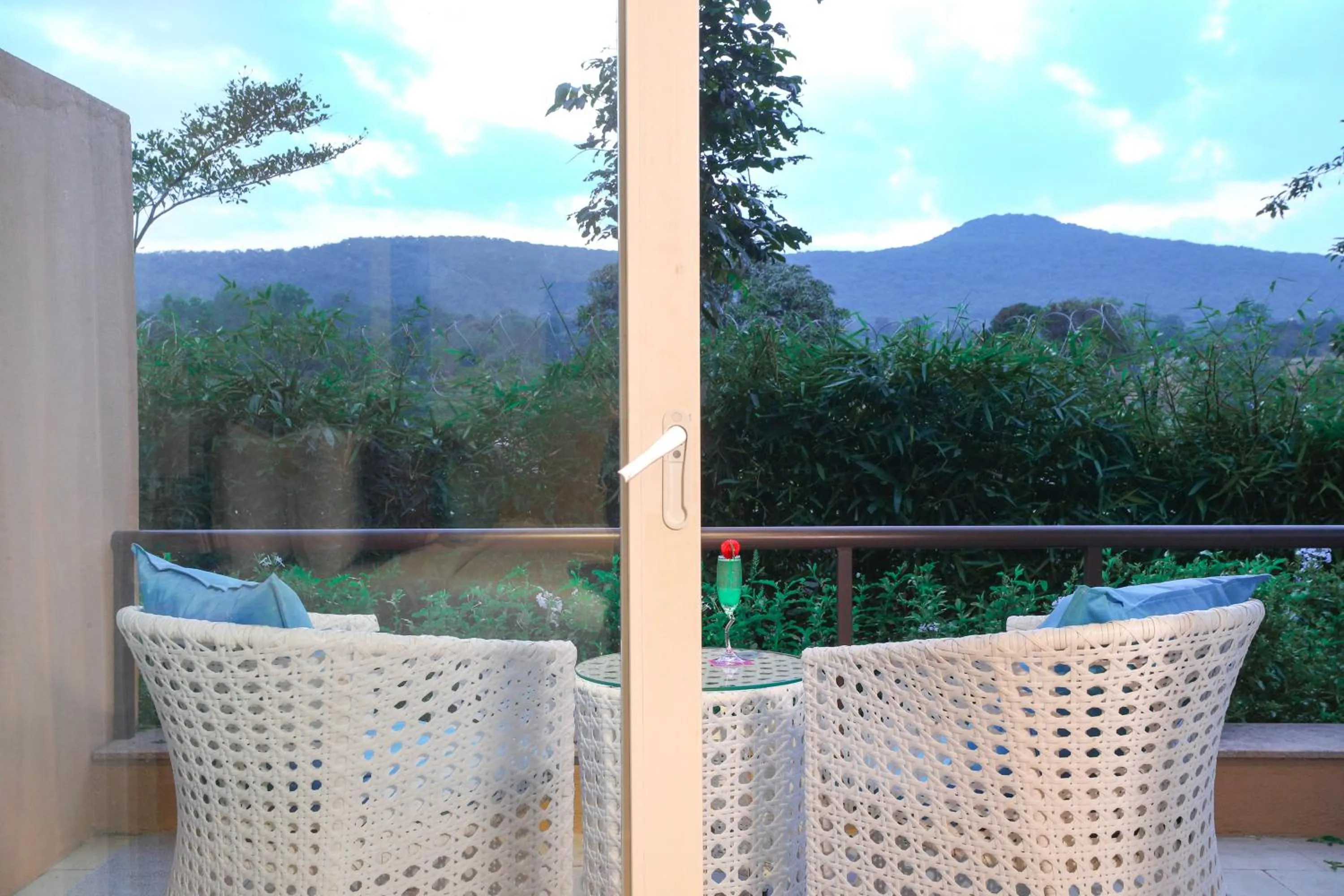 Garden view in Regenta Resort Belagavi