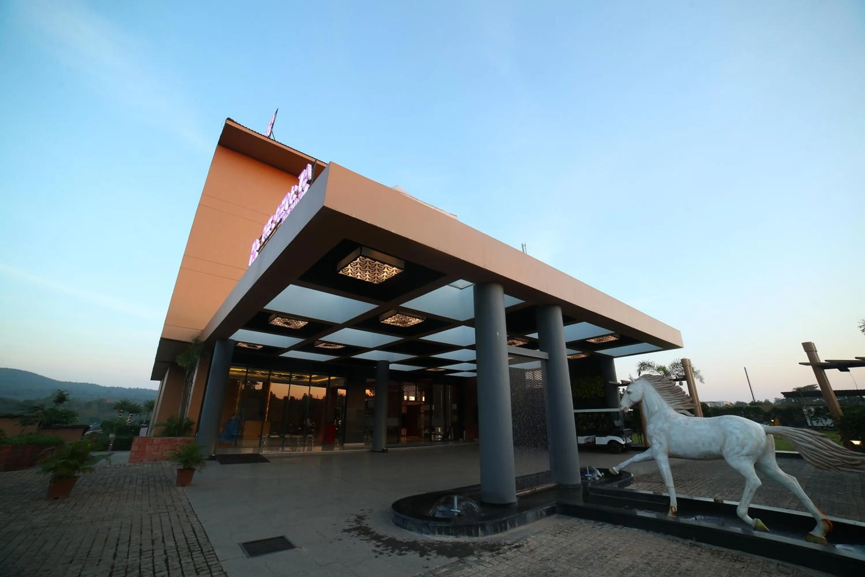 Facade/entrance in Regenta Resort Belagavi