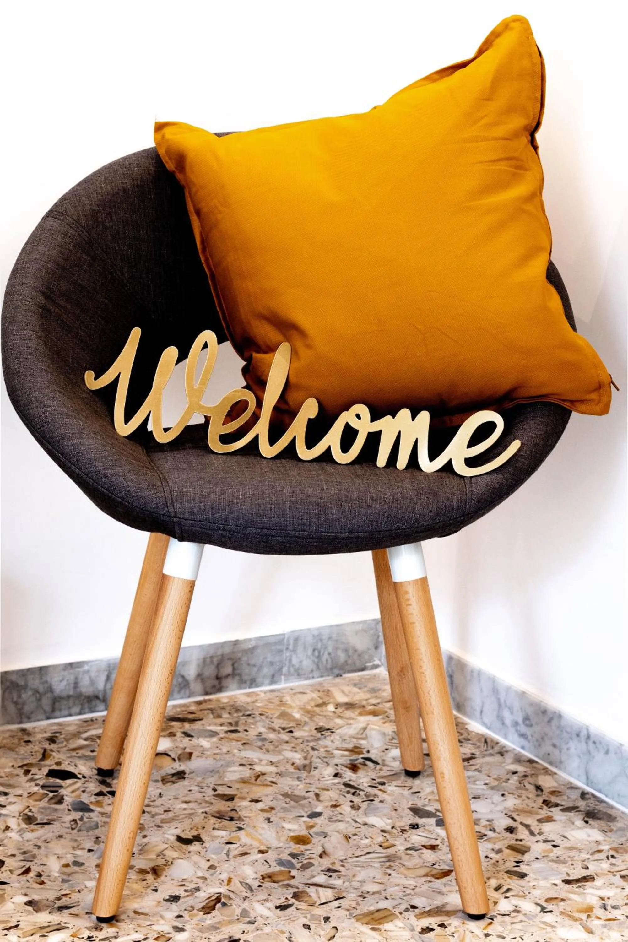 Decorative detail in Campo24roma Guesthouse