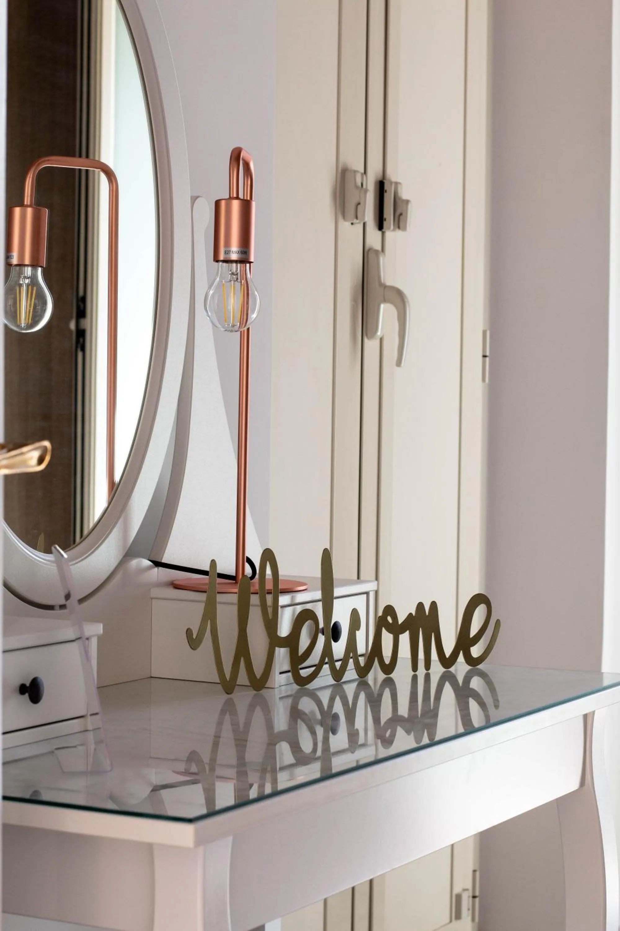 Decorative detail in Campo24roma Guesthouse