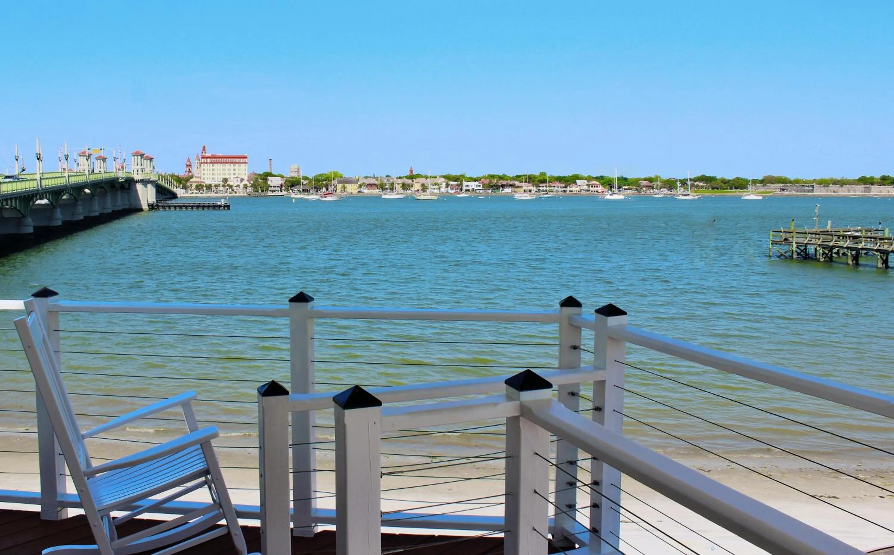 Balcony/Terrace in Edgewater Inn - St. Augustine