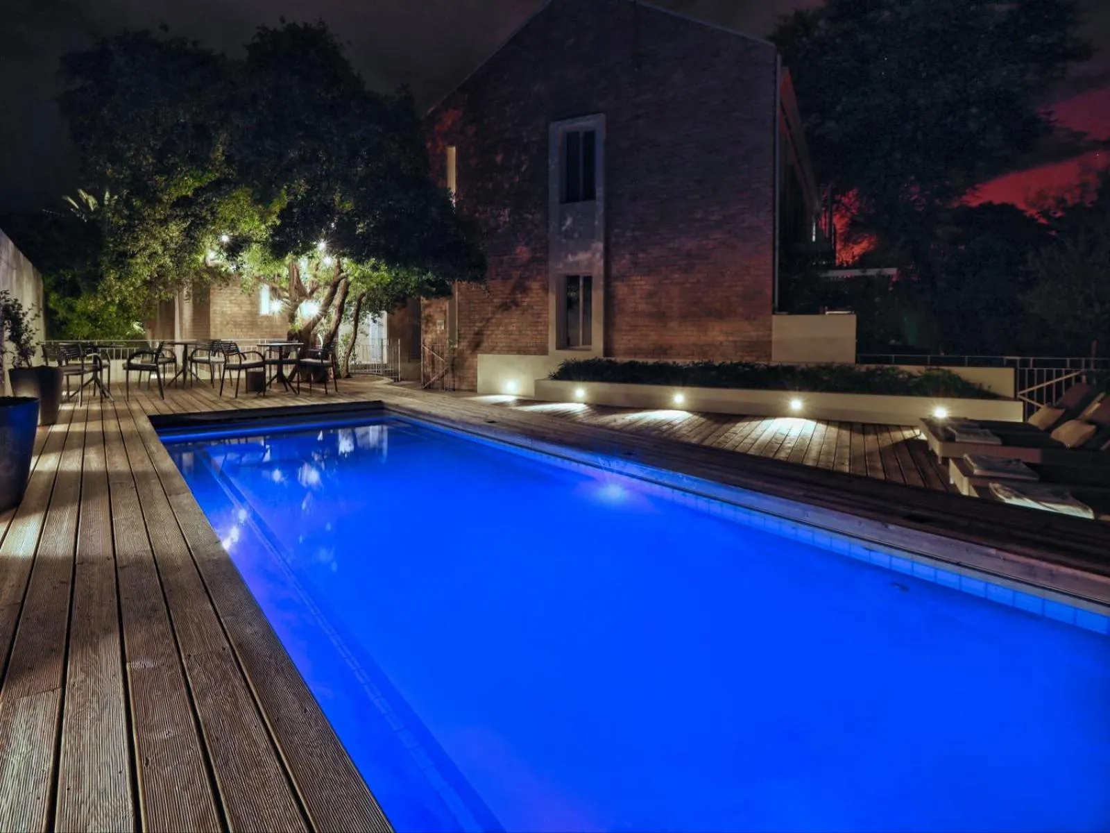 Swimming pool in The Windhoek Luxury Suites