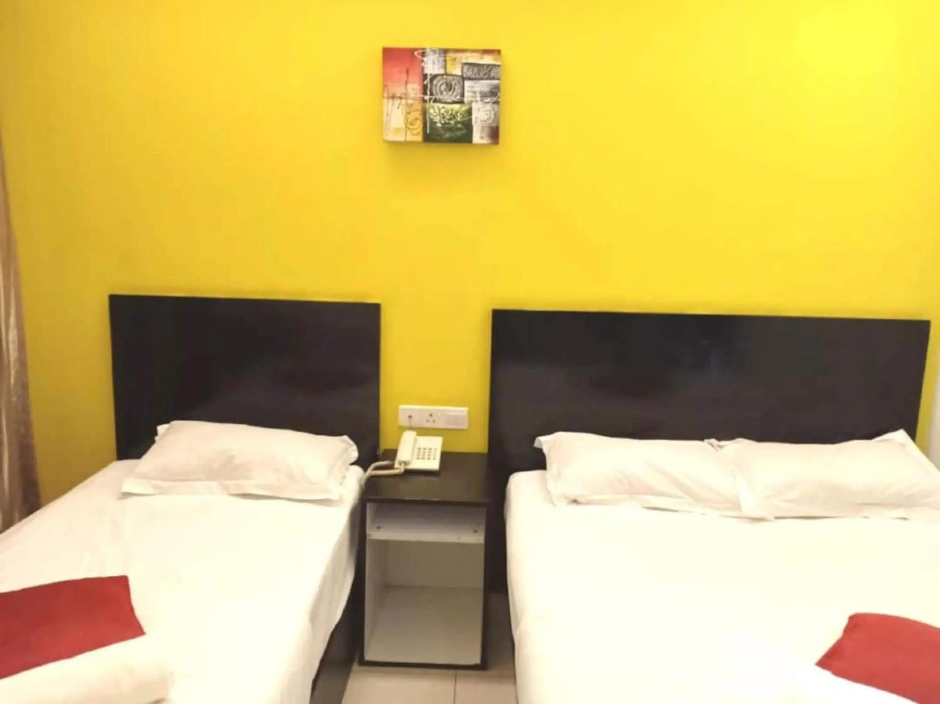Bedroom, Bed in Hotel O Dspark Port Klang Bedroom, Bed in Hotel O Dspark Port Klang