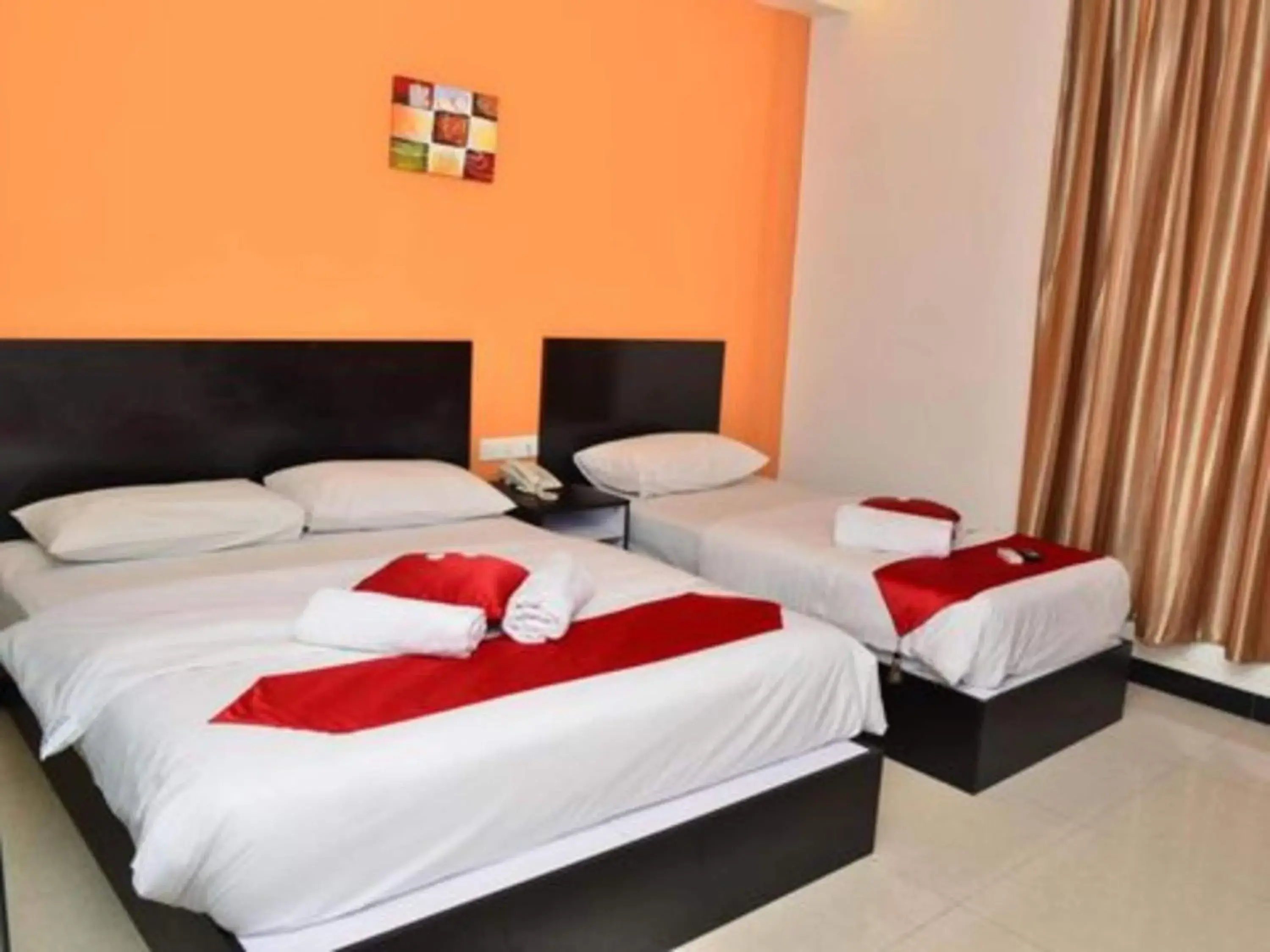 Bedroom, Bed in Hotel O Dspark Port Klang Bedroom, Bed in Hotel O Dspark Port Klang