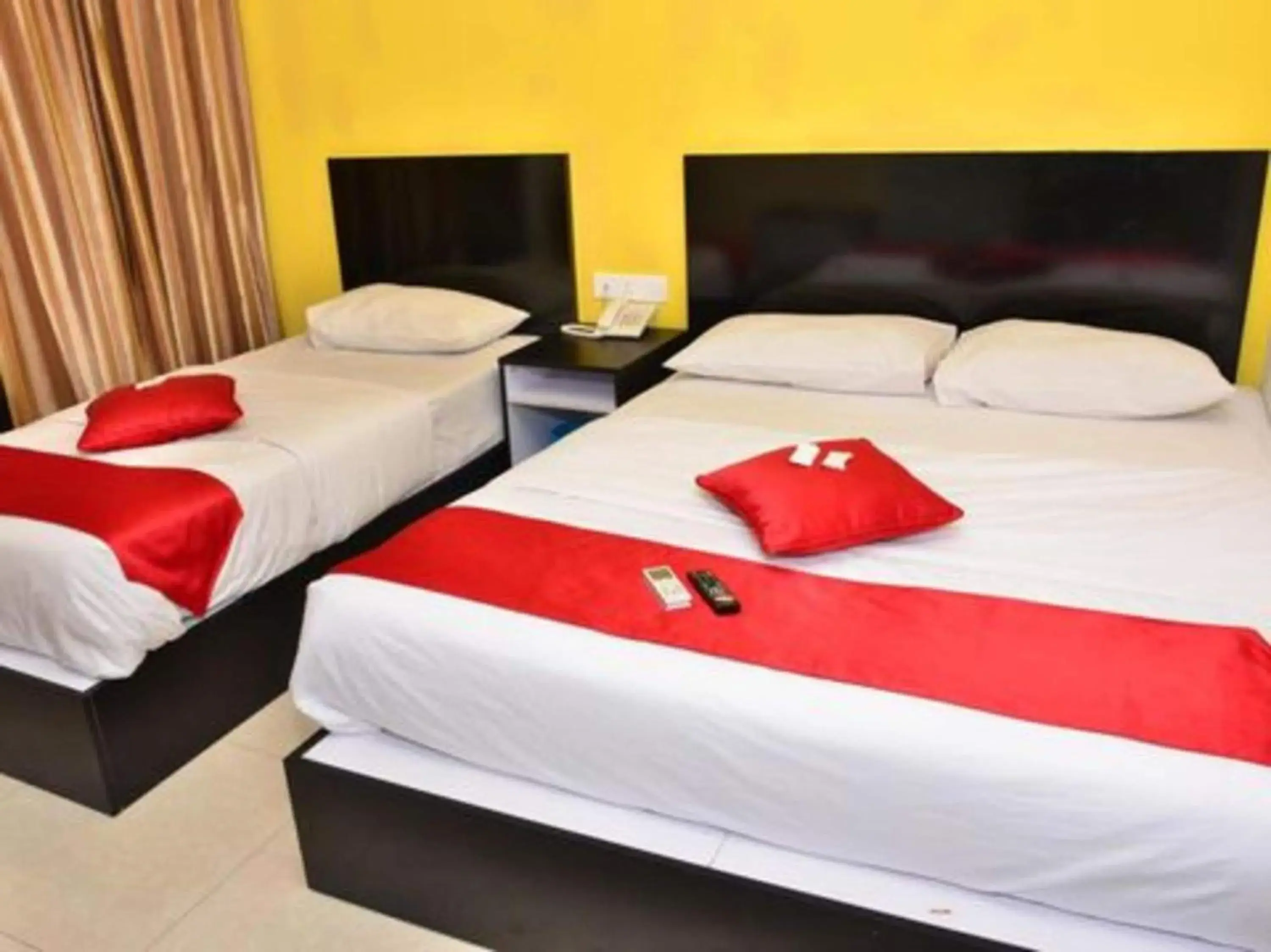 Bedroom, Bed in Hotel O Dspark Port Klang Bedroom, Bed in Hotel O Dspark Port Klang
