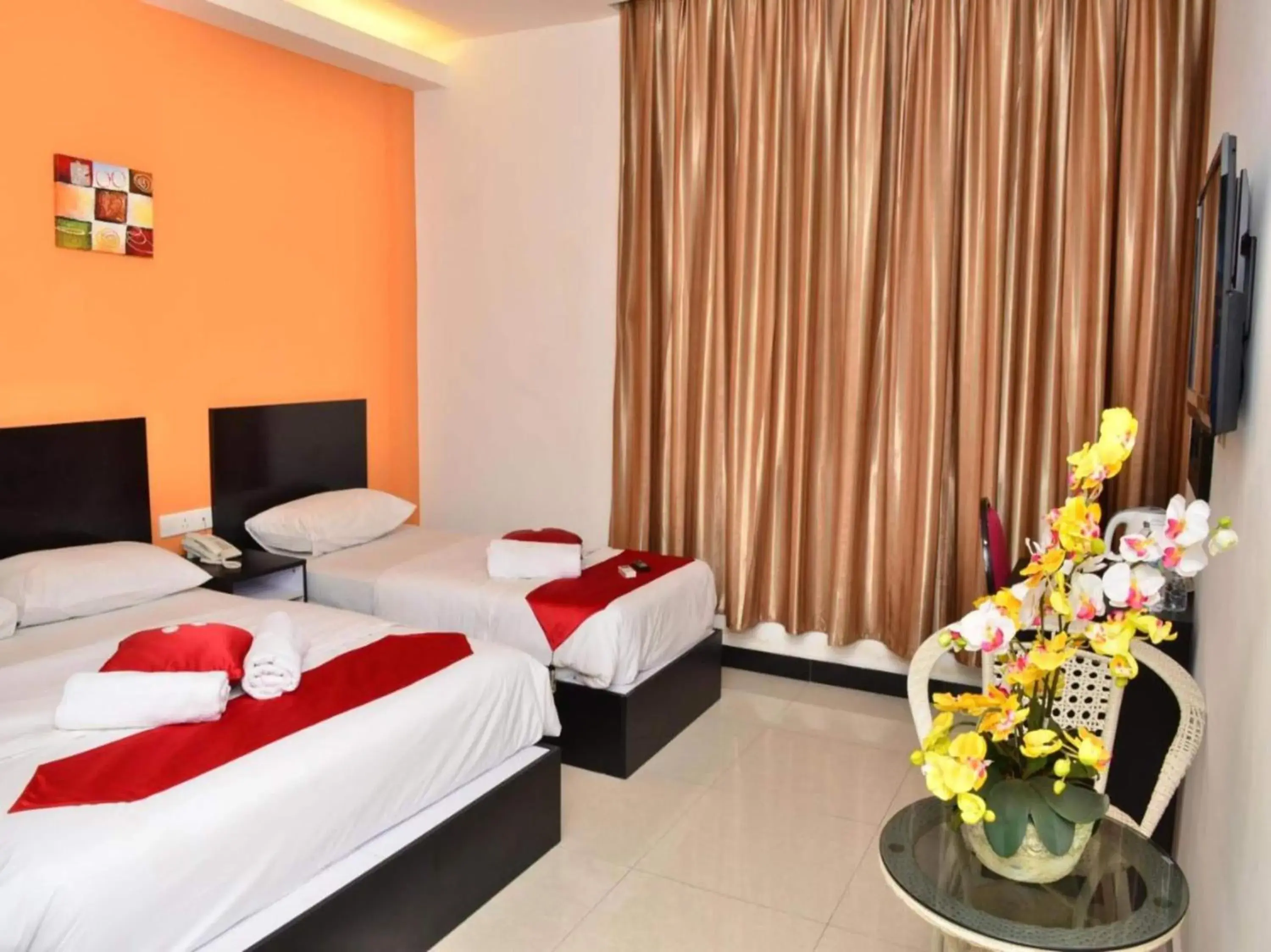 Bedroom, Bed in Hotel O Dspark Port Klang Bedroom, Bed in Hotel O Dspark Port Klang