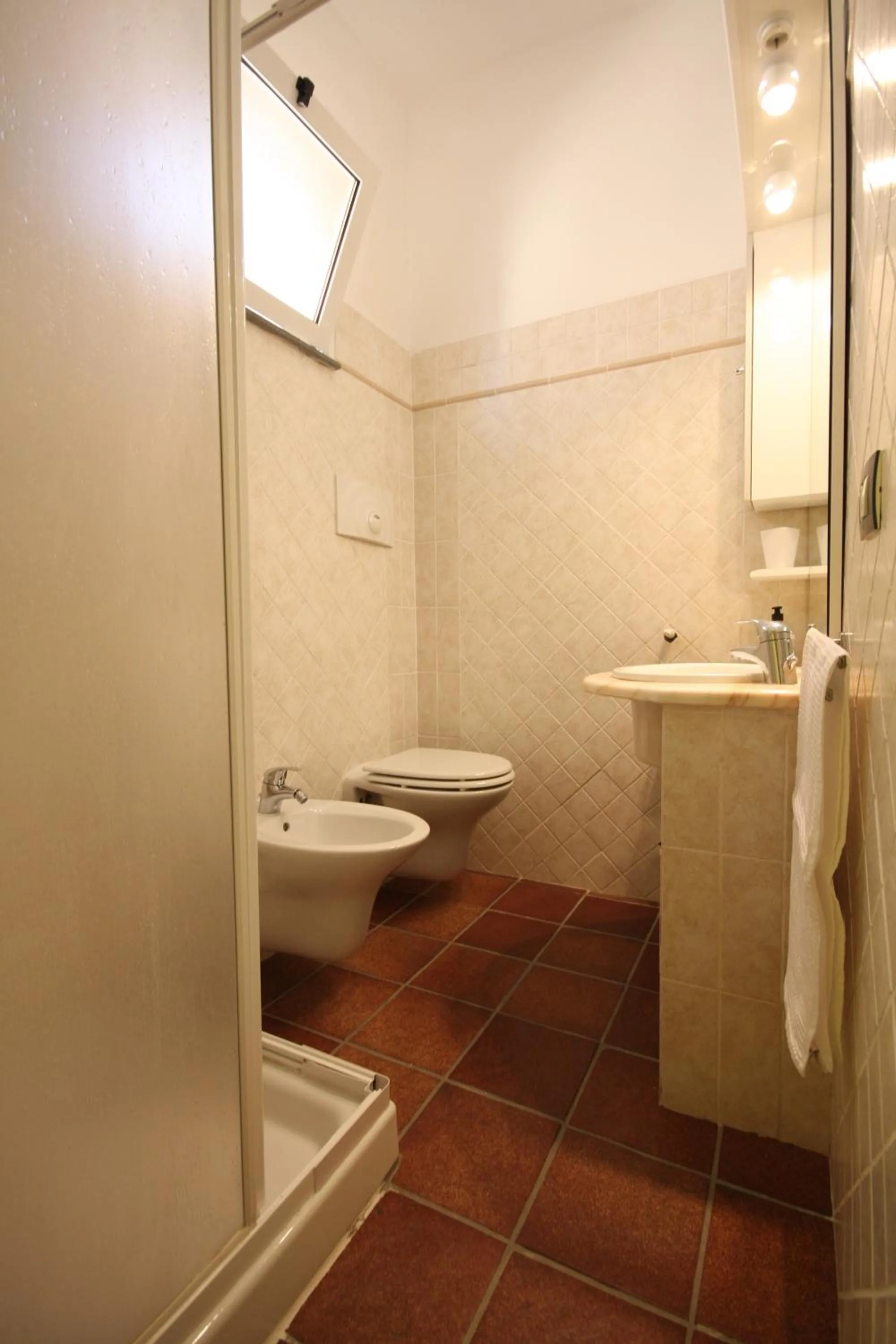 Shower in Porta del Vento