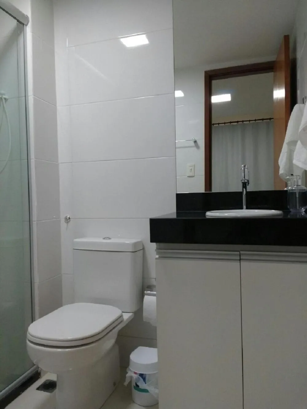 Bathroom in Flat beira-mar TAMBAÚ