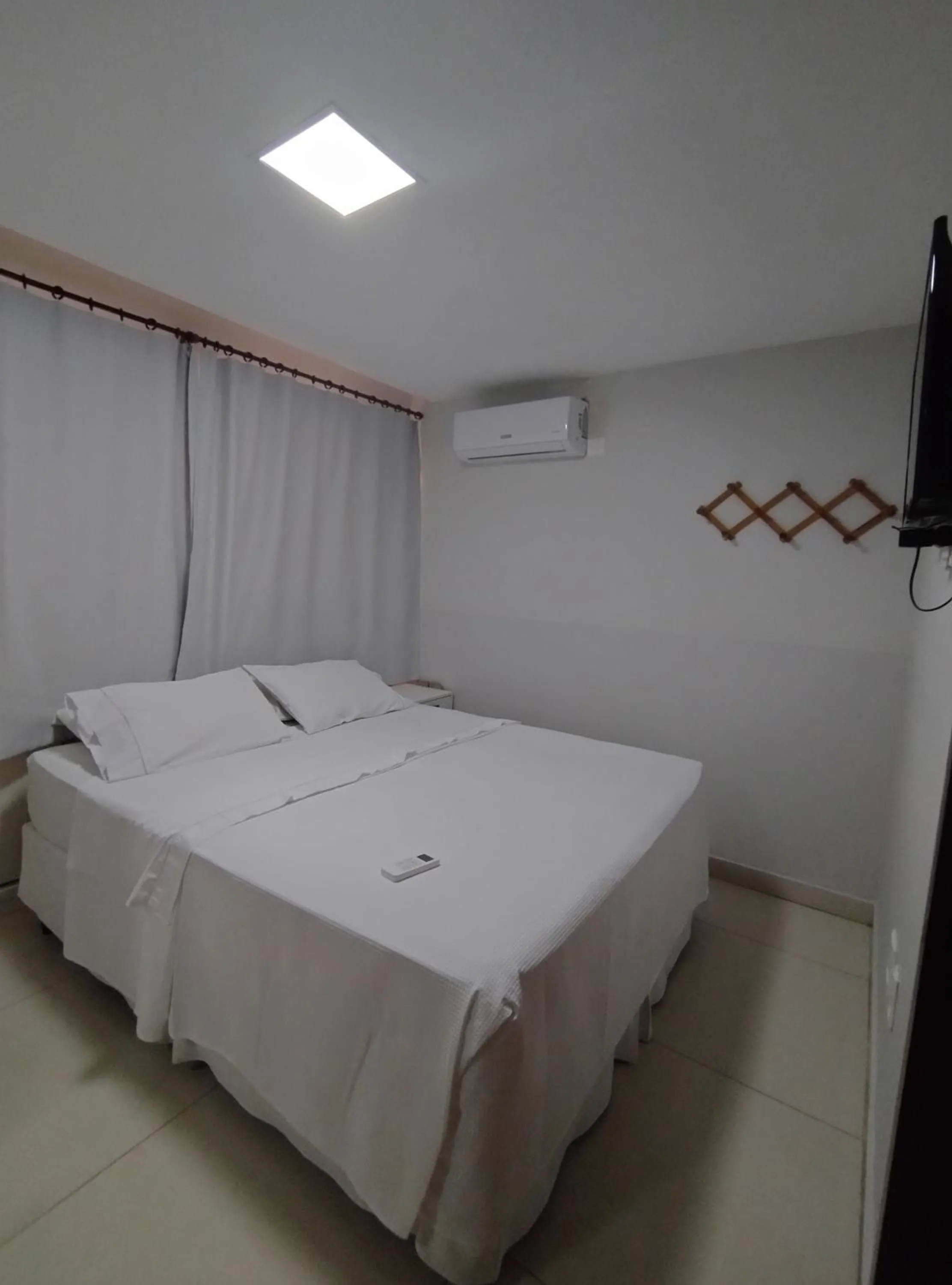 Bedroom, Bed in Flat beira-mar TAMBAÚ