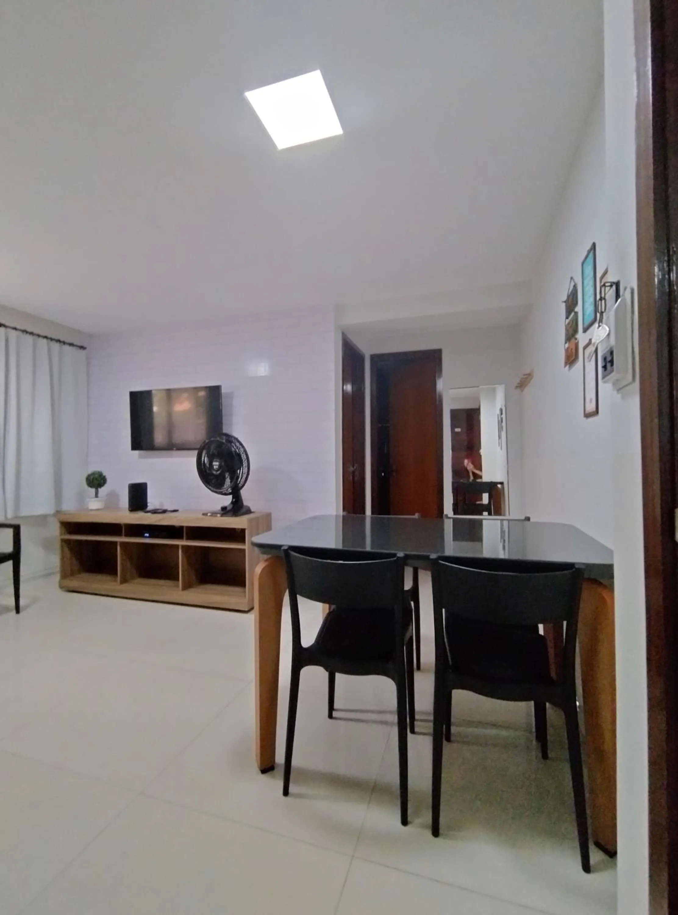 Dining area in Flat beira-mar TAMBAÚ