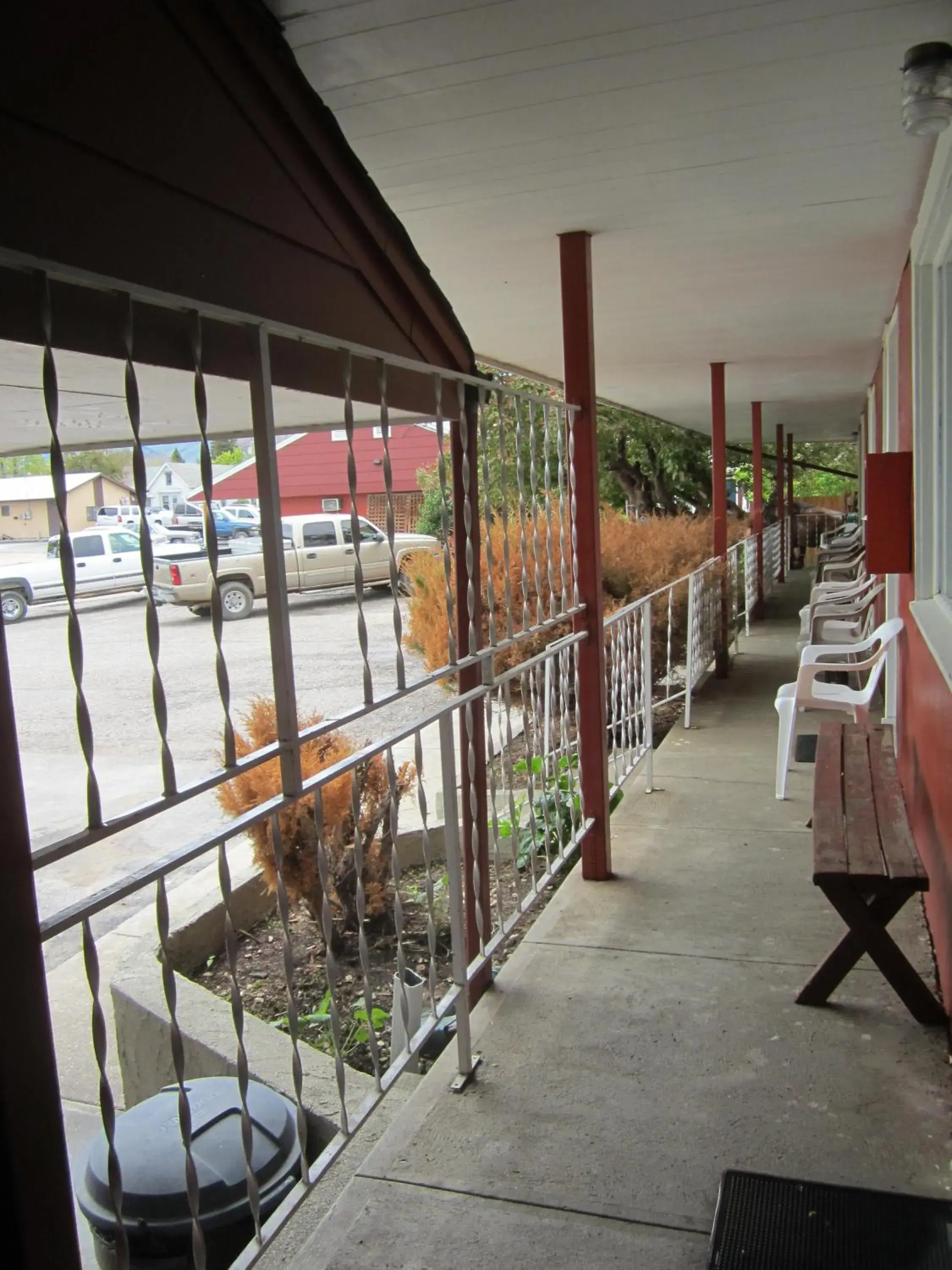 Balcony/Terrace in Big Horn Motel Balcony/Terrace in Big Horn Motel