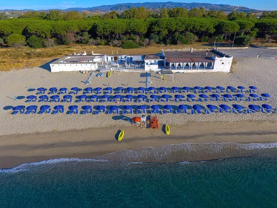 Bird's eye view, Bird's-eye View in Apulia Hotel Sellia Marina