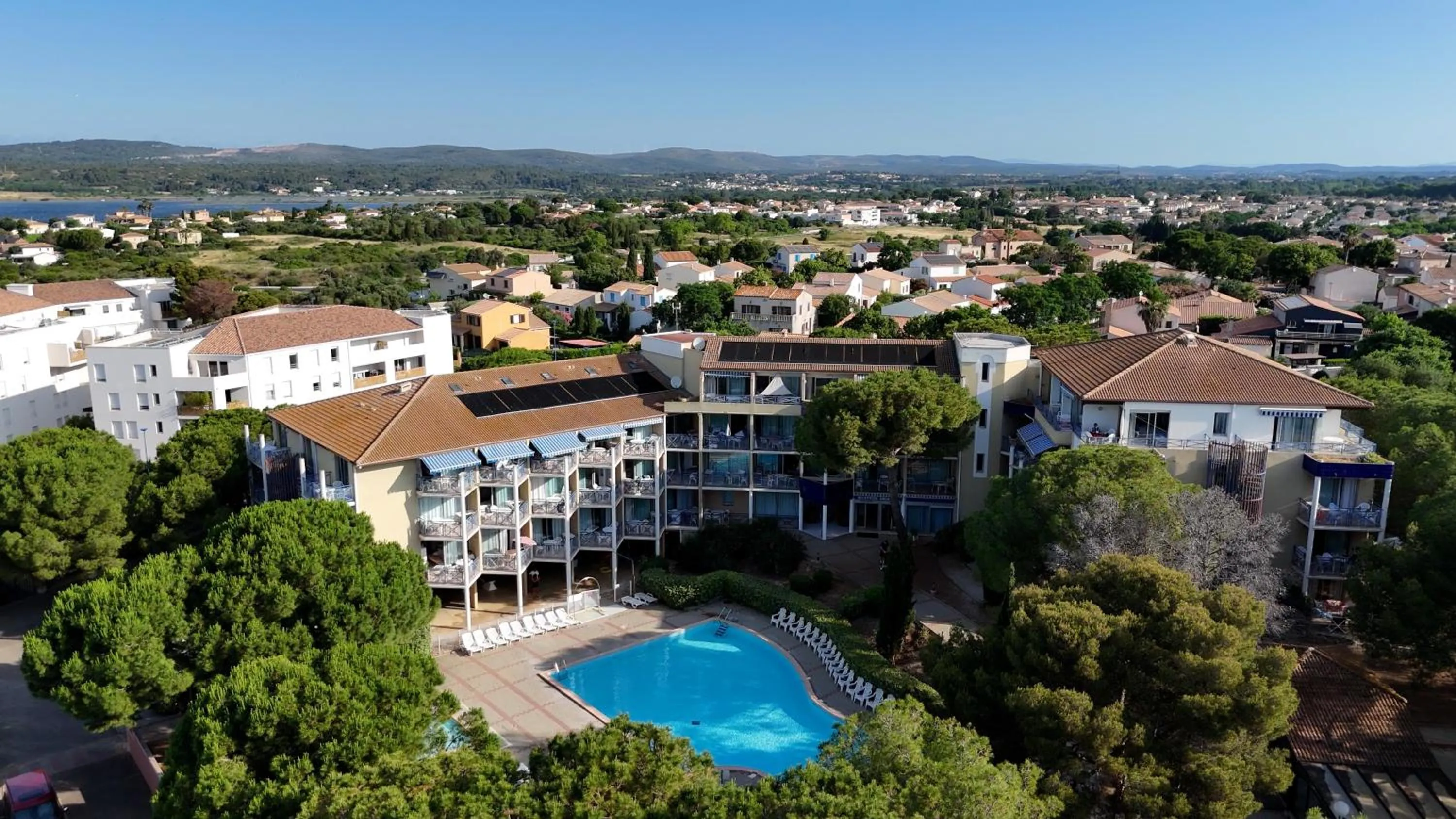 Bird's eye view in Résidence Goélia Arcadius