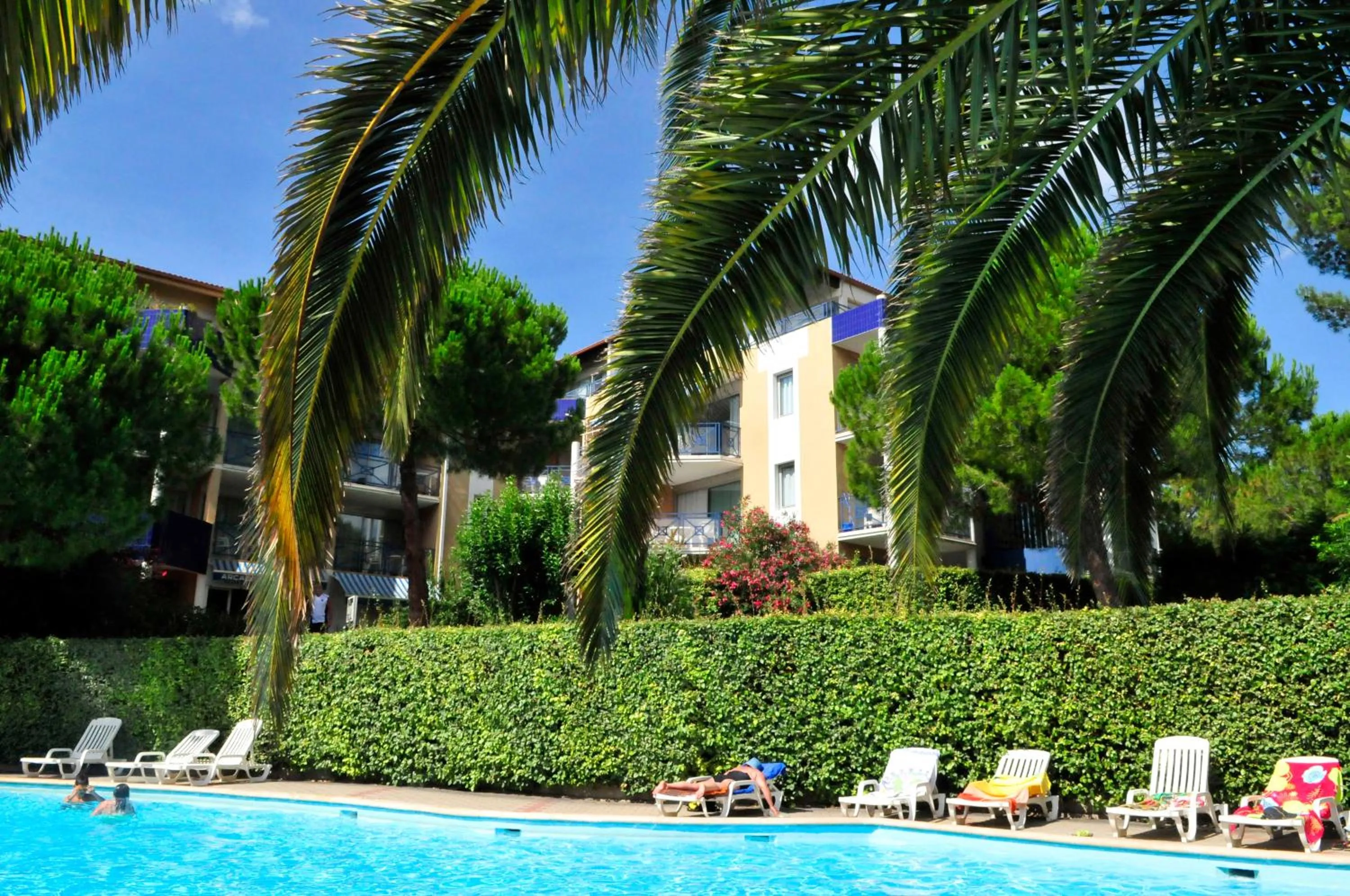 Swimming pool in Résidence Goélia Arcadius