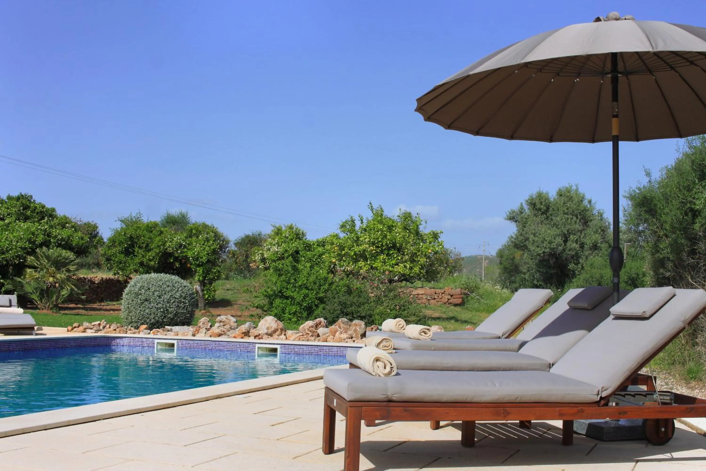 Swimming pool in Quinta da Luz - A Luxury Boutique B&B