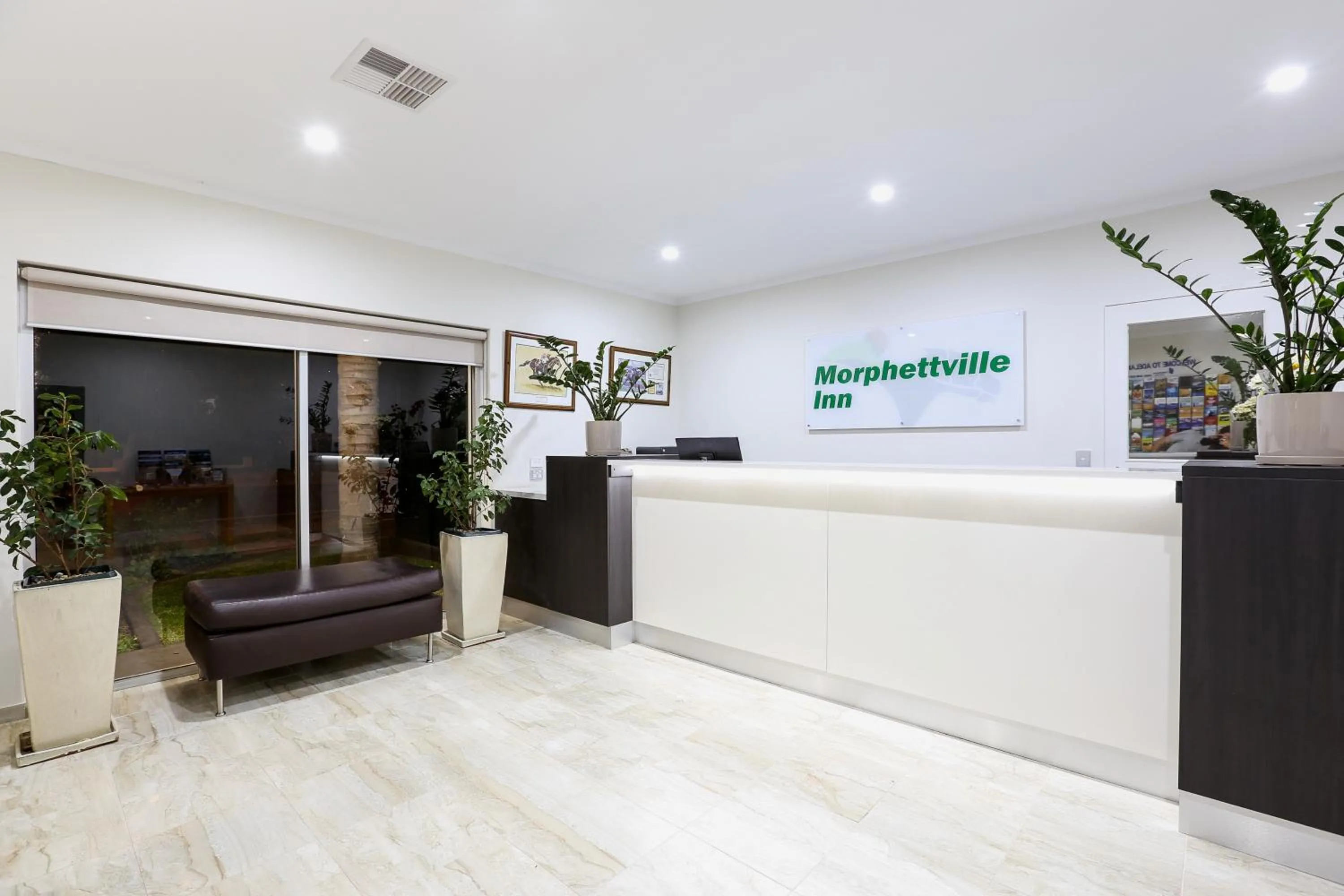 Lobby or reception in Morphettville Motor Inn