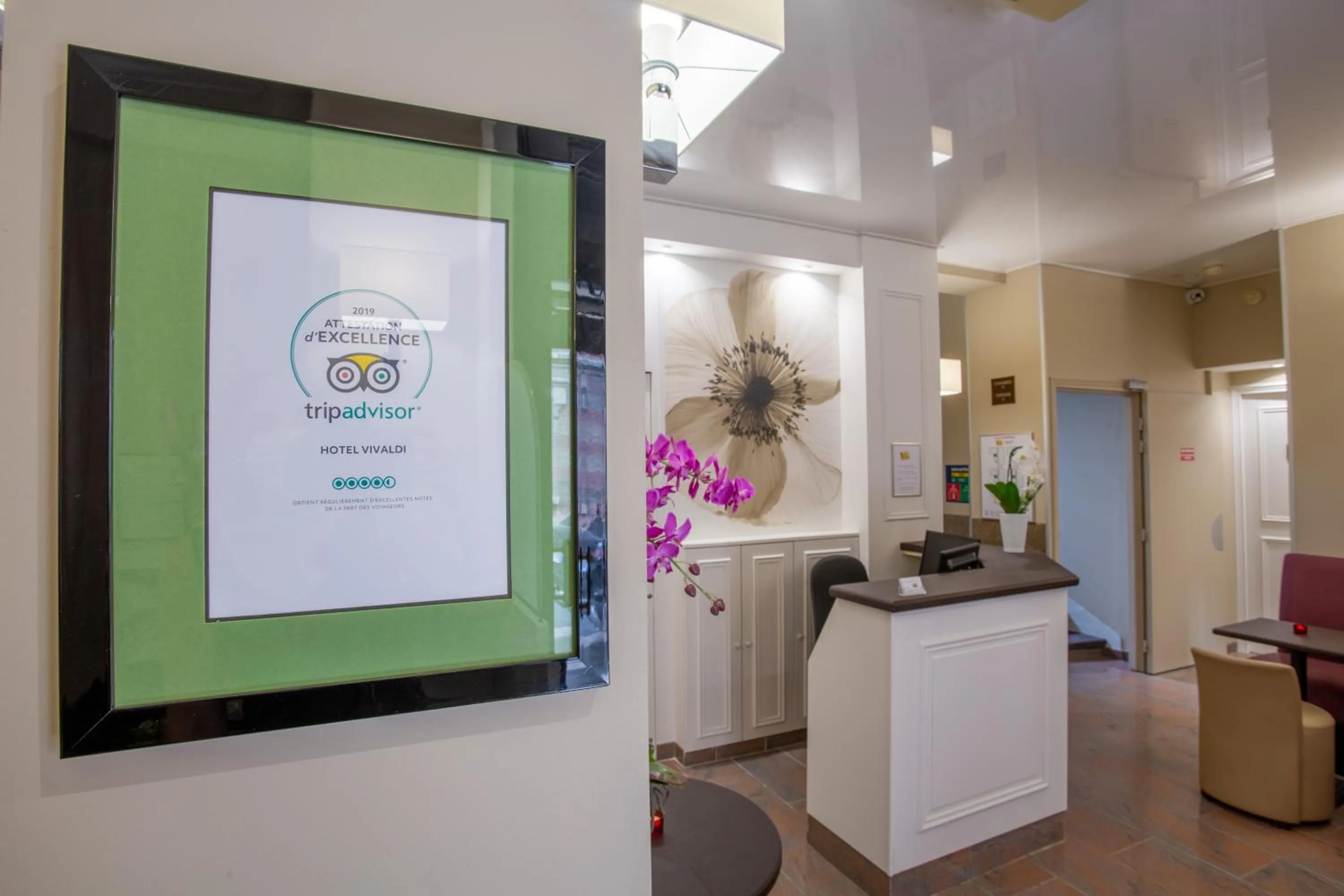 Lobby or reception in Hotel Vivaldi