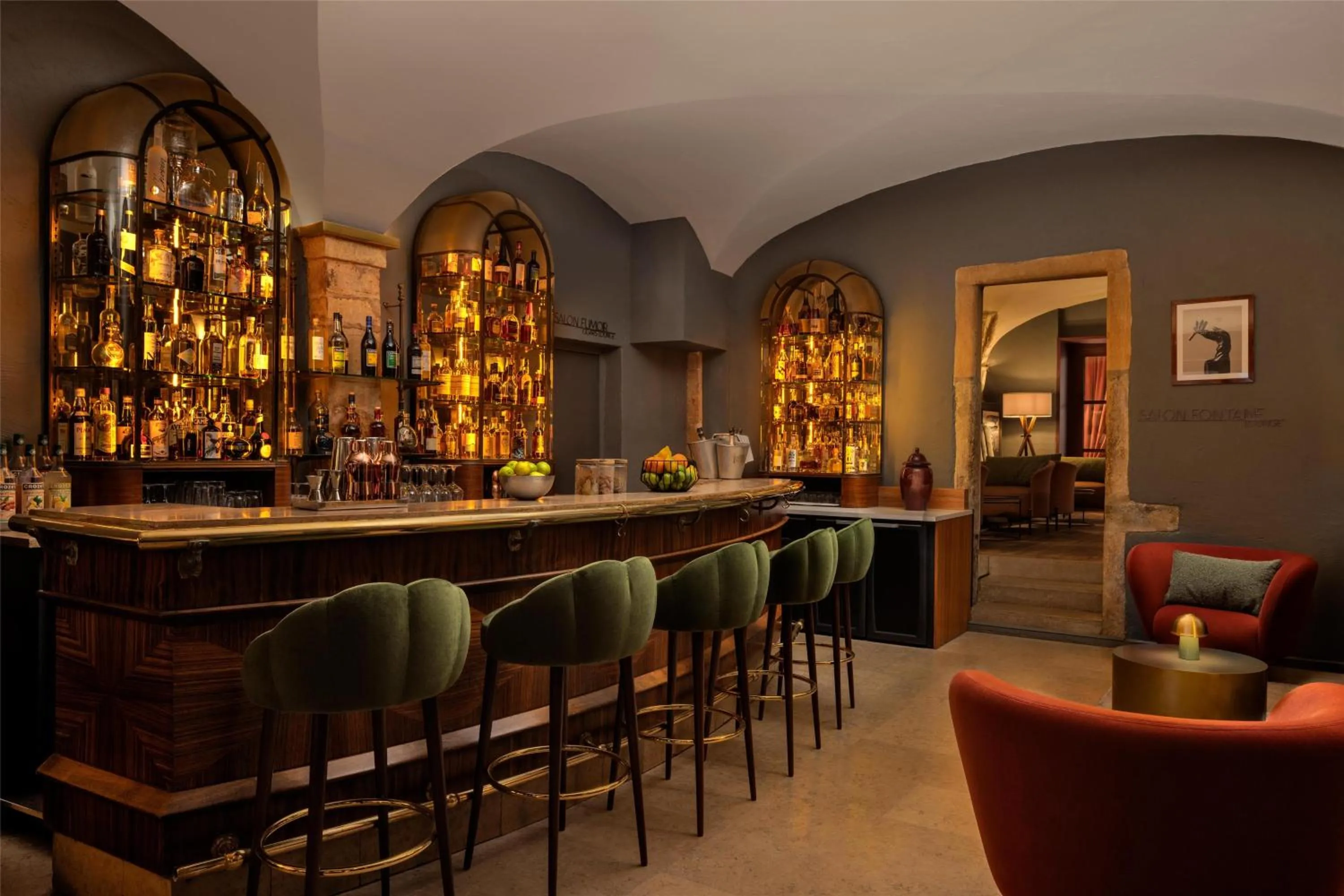 Lounge or bar in Cour des Loges Lyon, A Radisson Collection Hotel