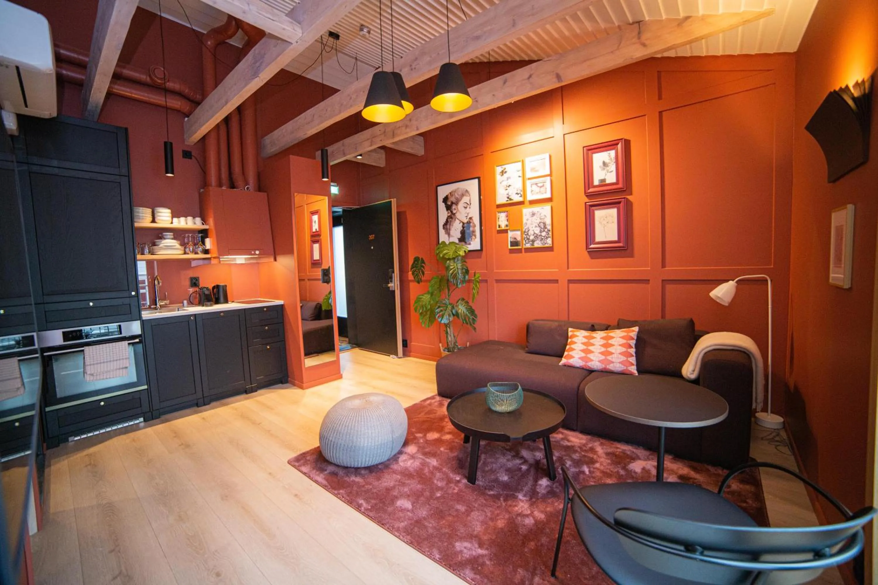 Photo of the whole room in Home Again Apartments Kirkegata