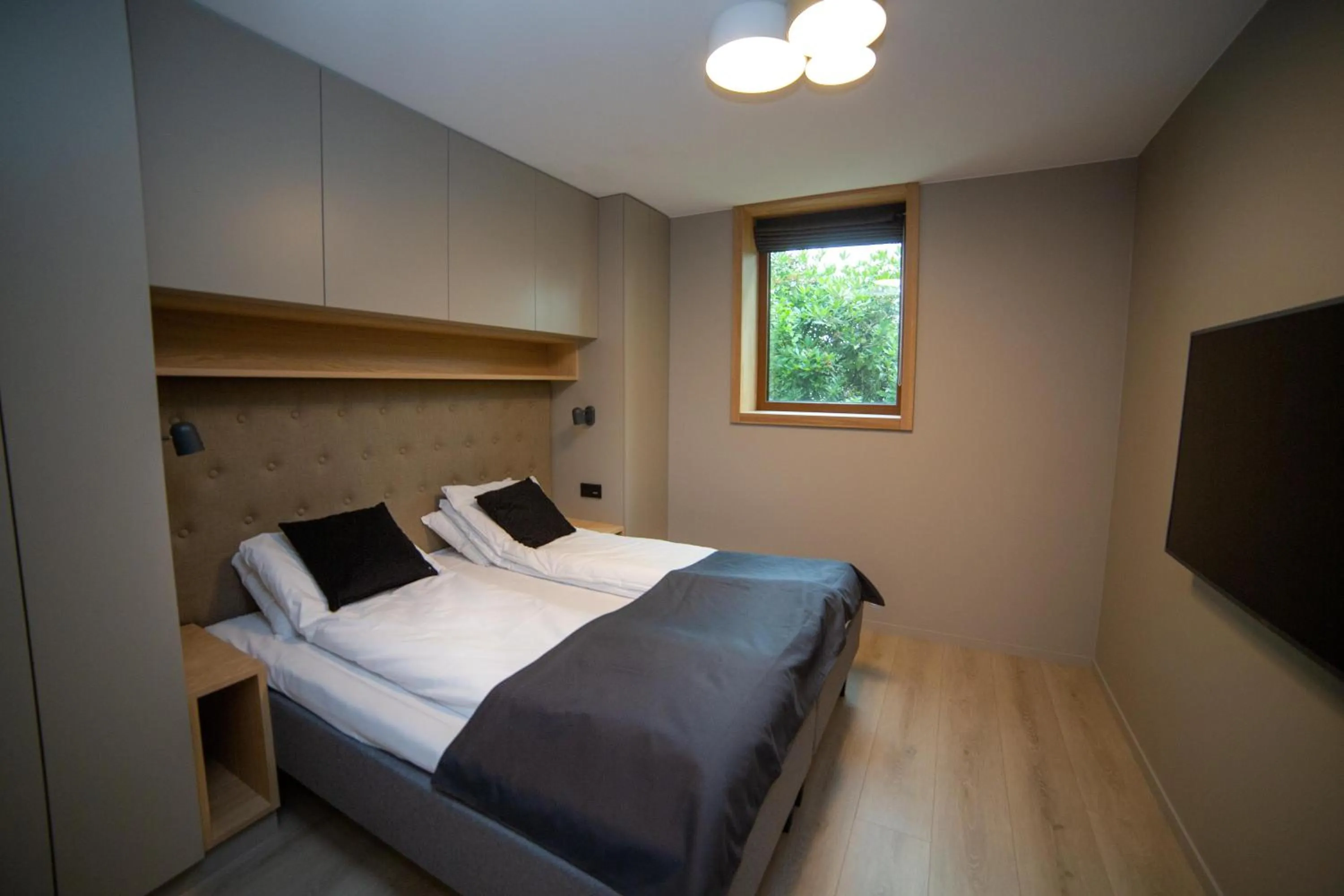 Bedroom, Bed in Home Again Apartments Kirkegata