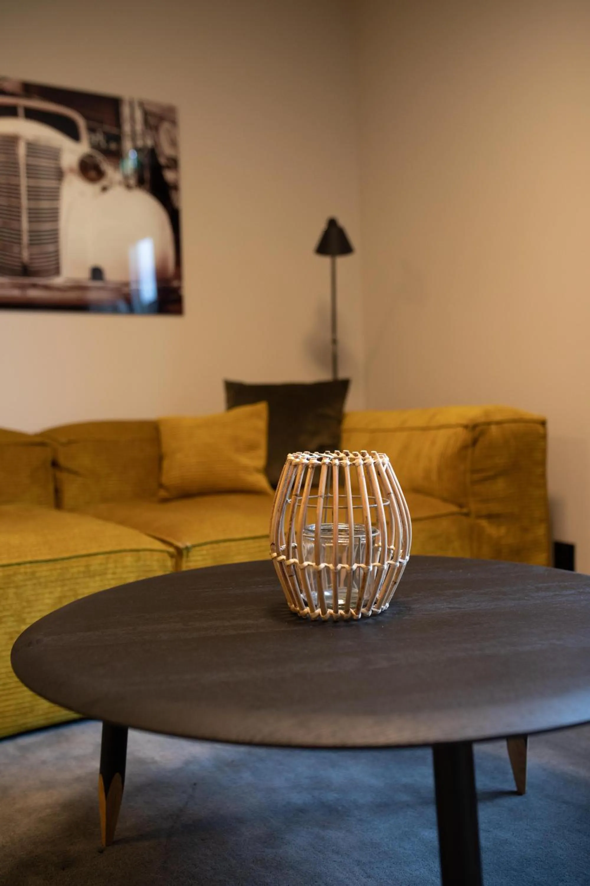 Living room in Home Again Apartments Kirkegata