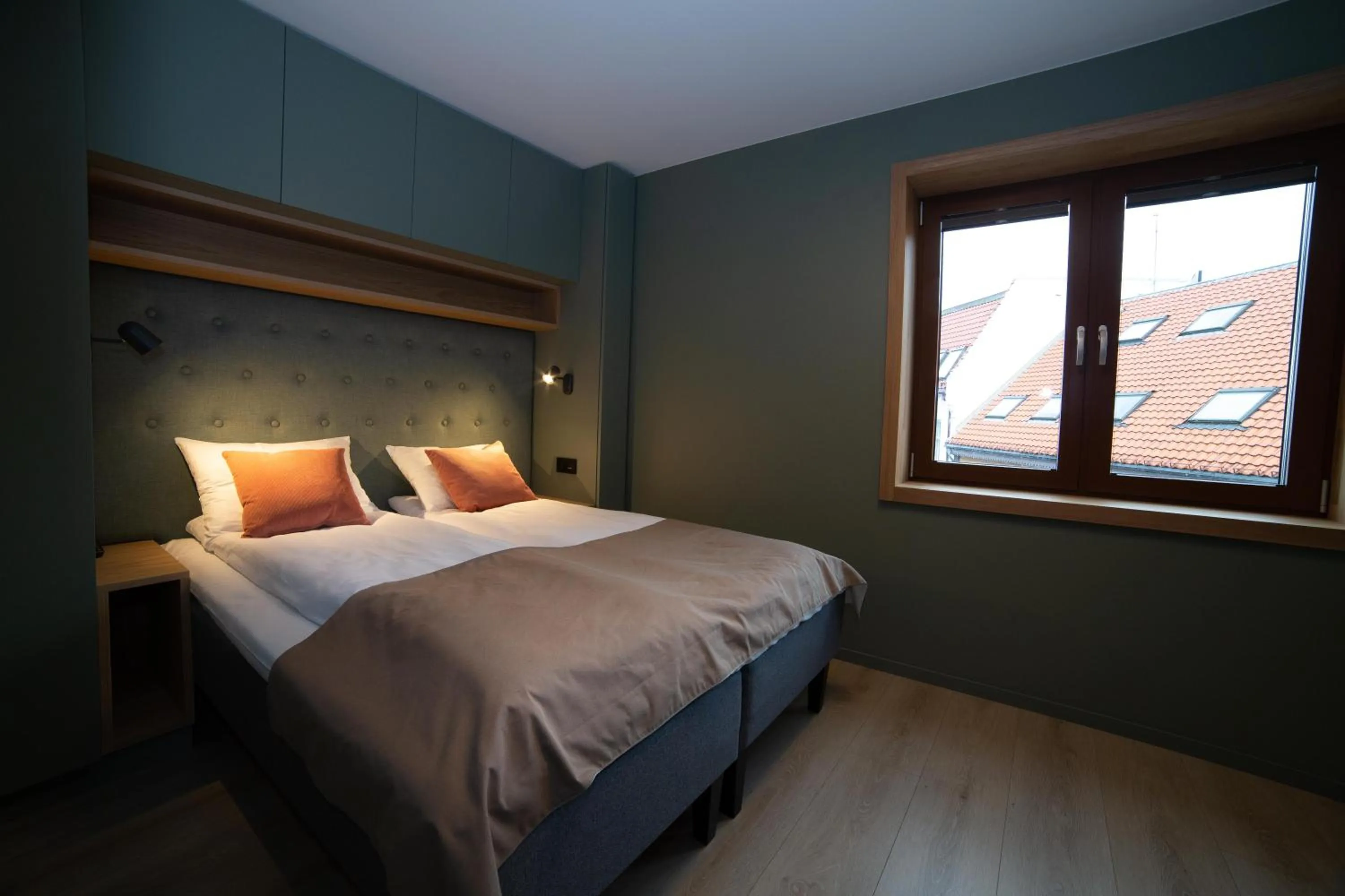 Bedroom, Bed in Home Again Apartments Kirkegata