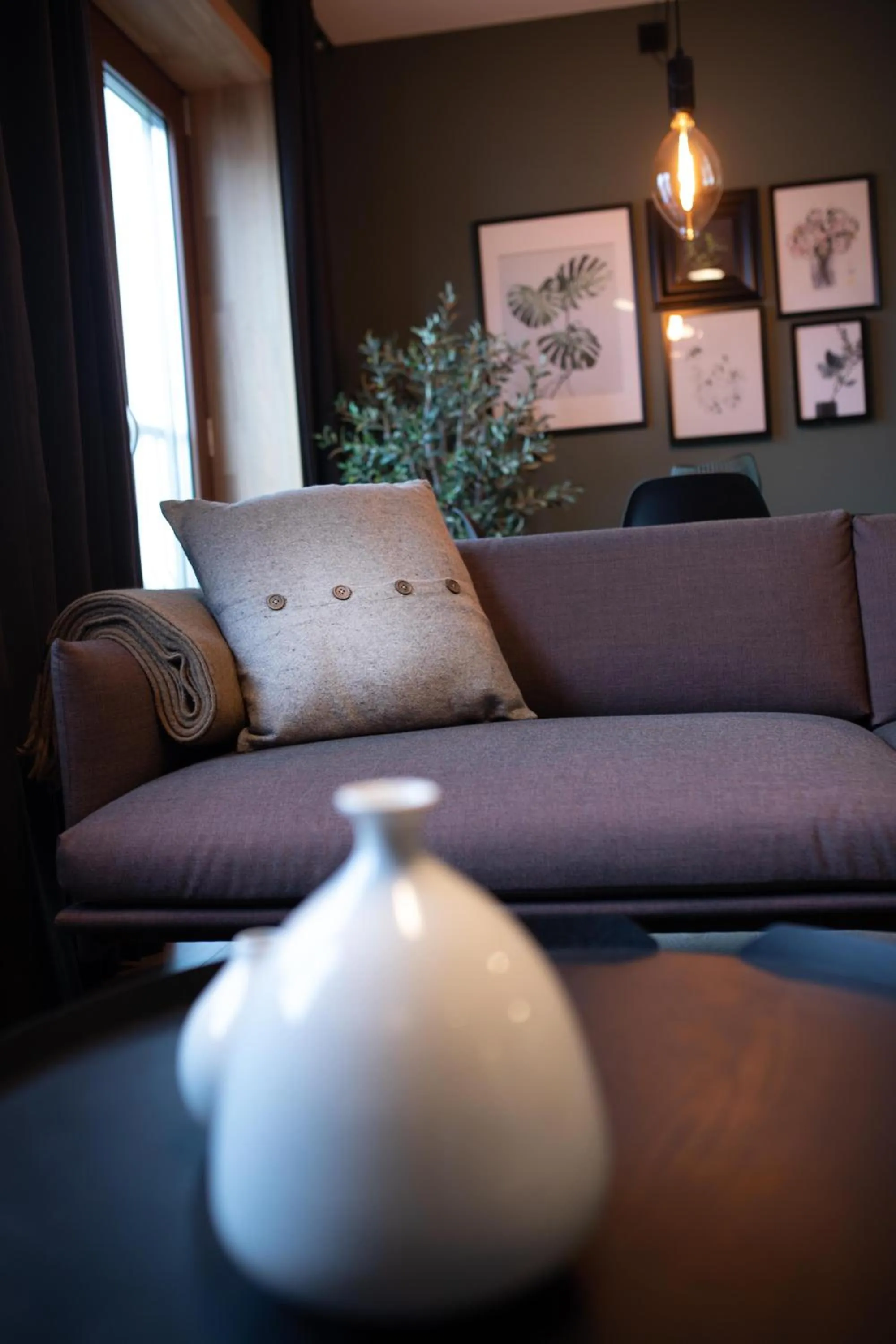 Decorative detail in Home Again Apartments Kirkegata