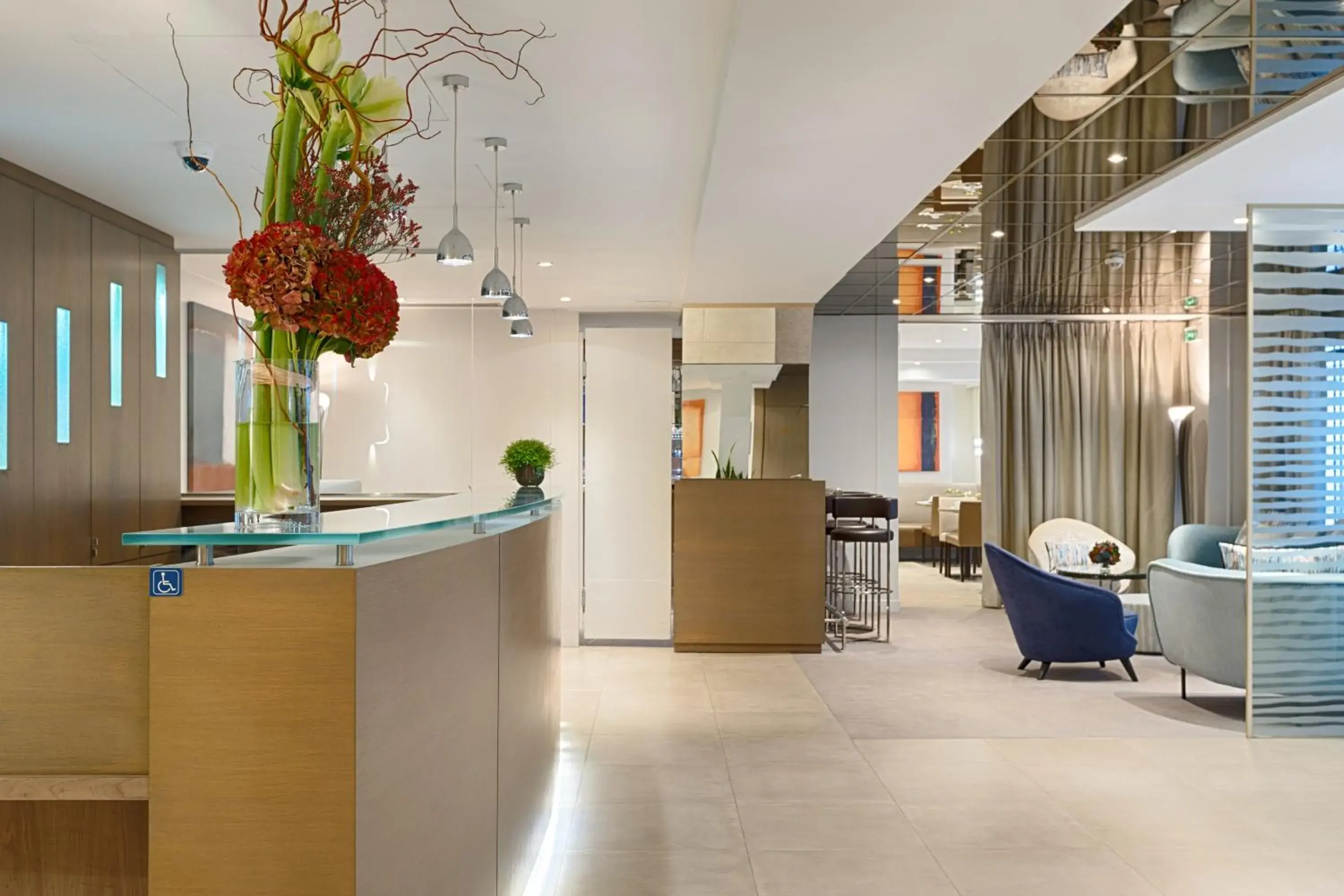 Lobby or reception in Floride-Etoile Lobby or reception in Floride-Etoile