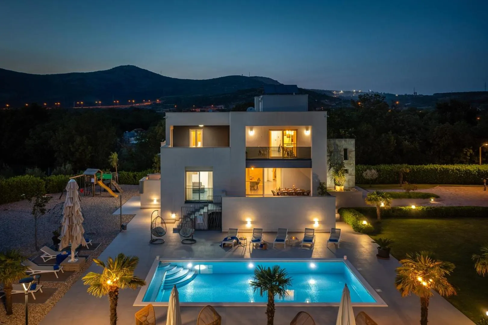 Villa Marijeta exclusive 5 star villa with 50sqm private pool, 6 bedrooms and playroom