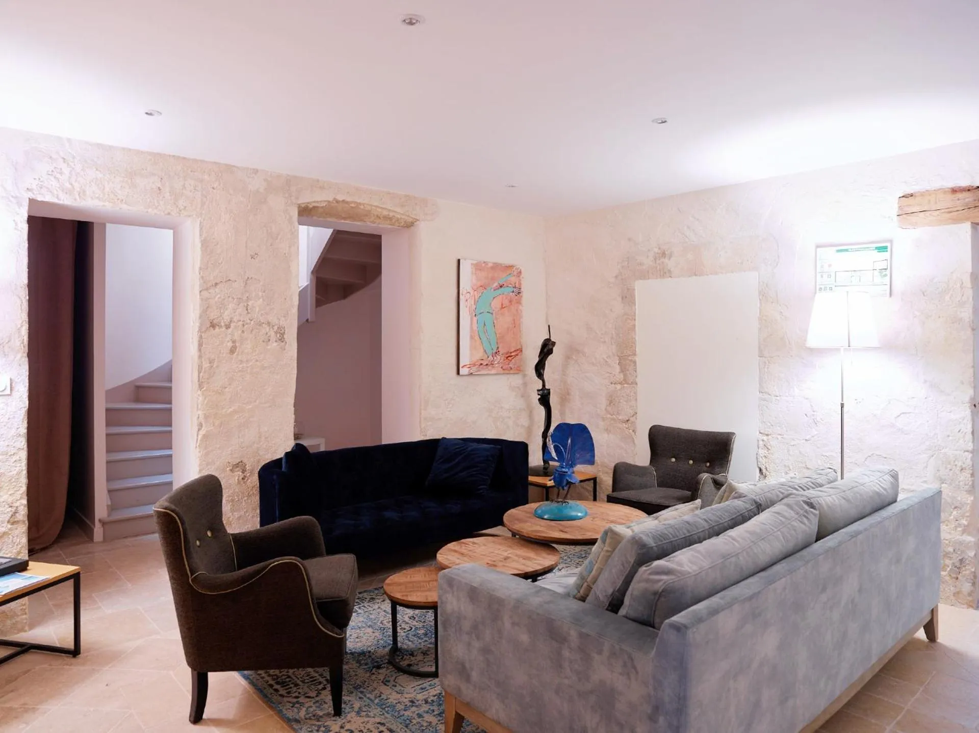 Lounge or bar in Villa de L'Eclusier