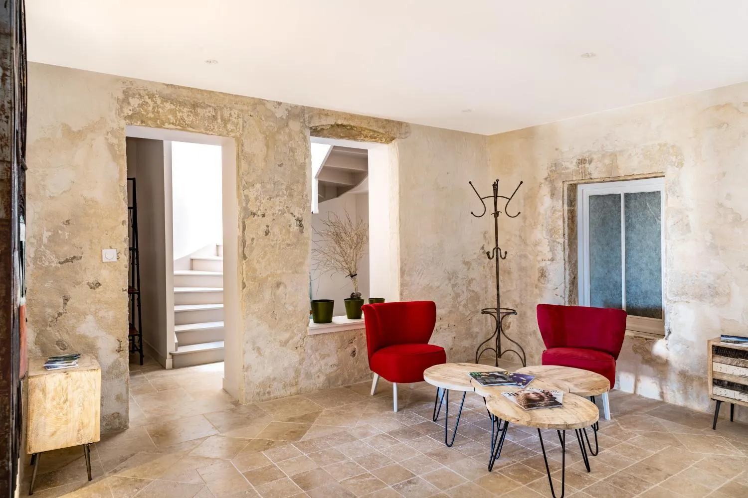 Seating area in Villa de L'Eclusier