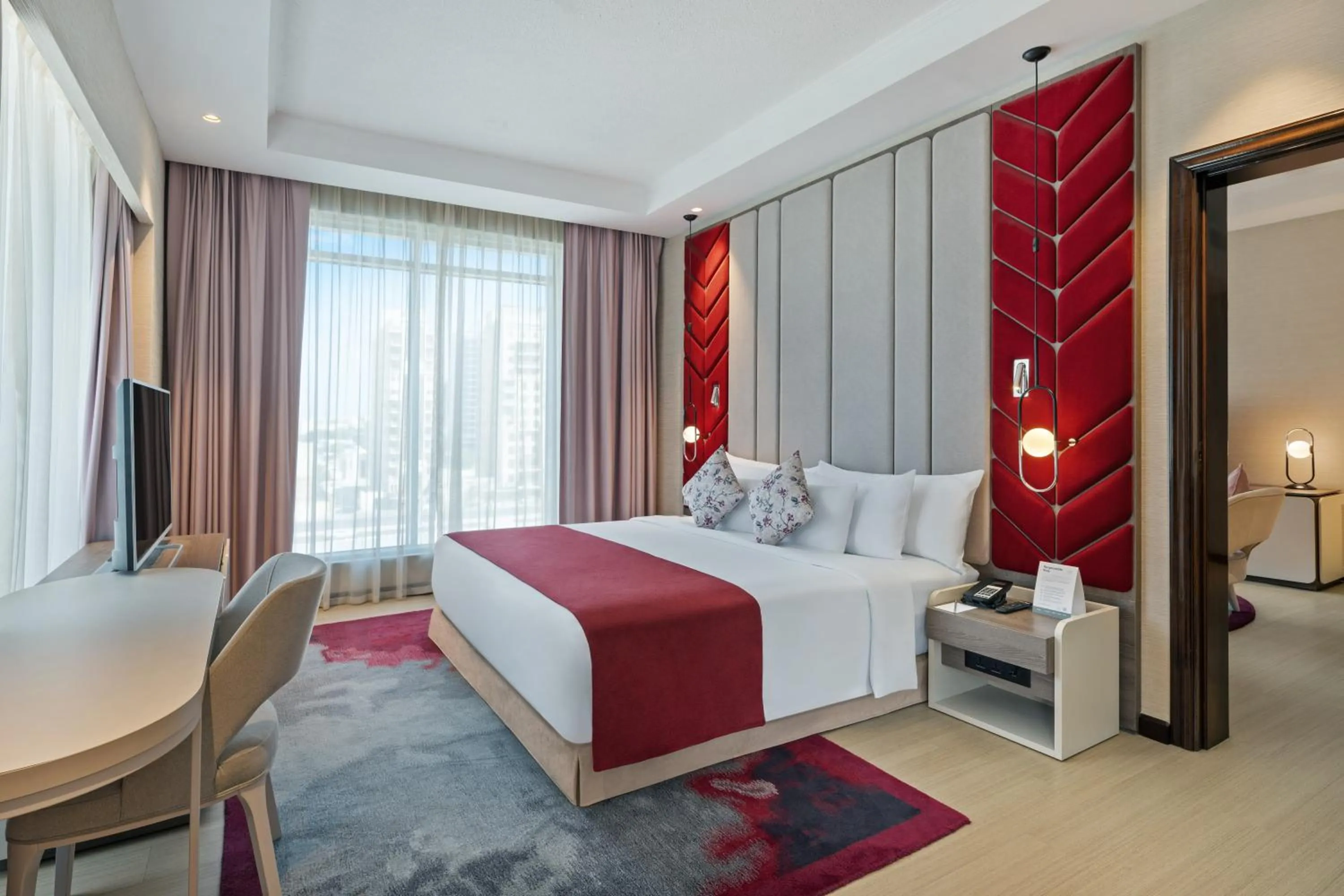 Bedroom, Bed in Barcelo Al Jaddaf, Dubai