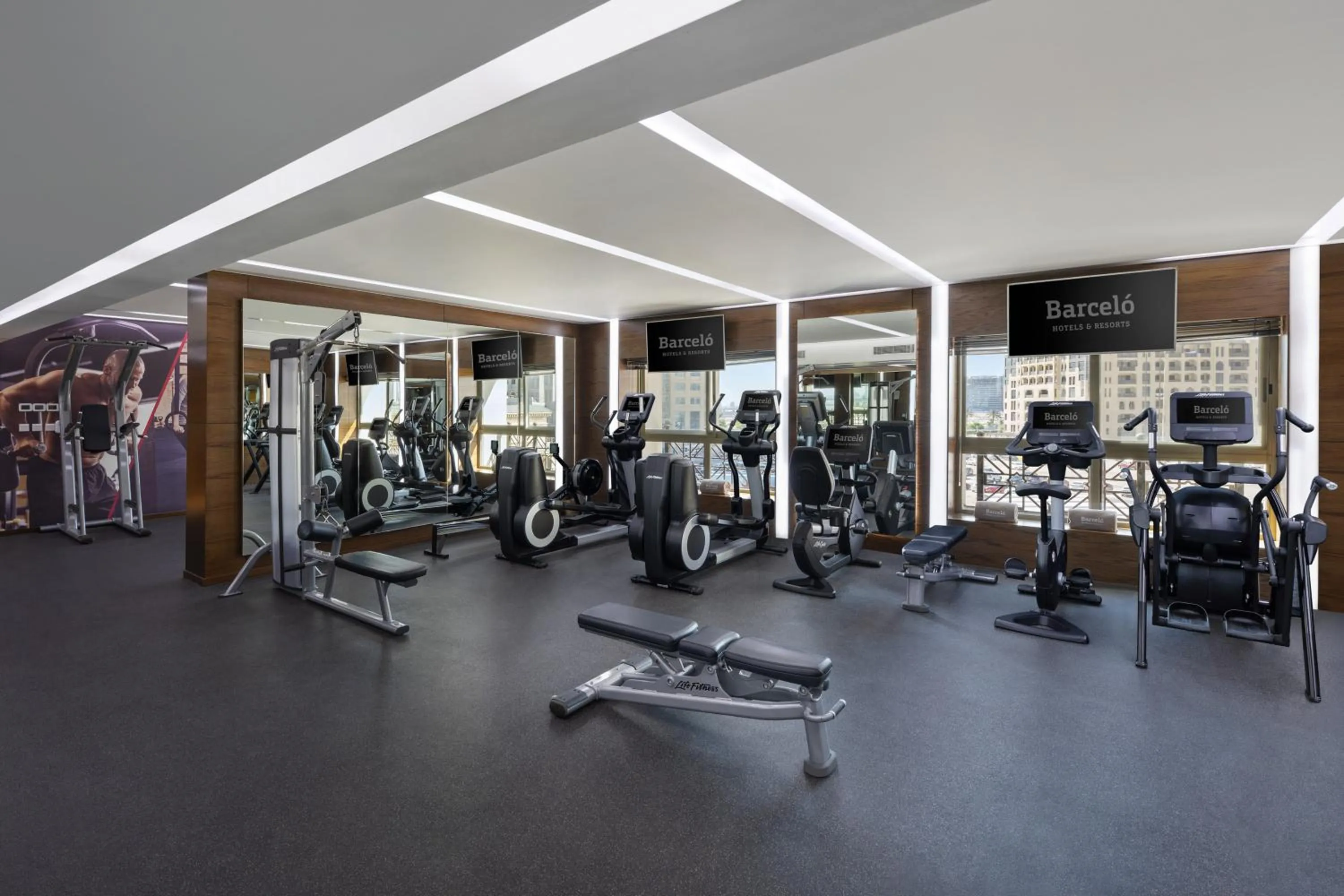 Fitness centre/facilities in Barcelo Al Jaddaf, Dubai
